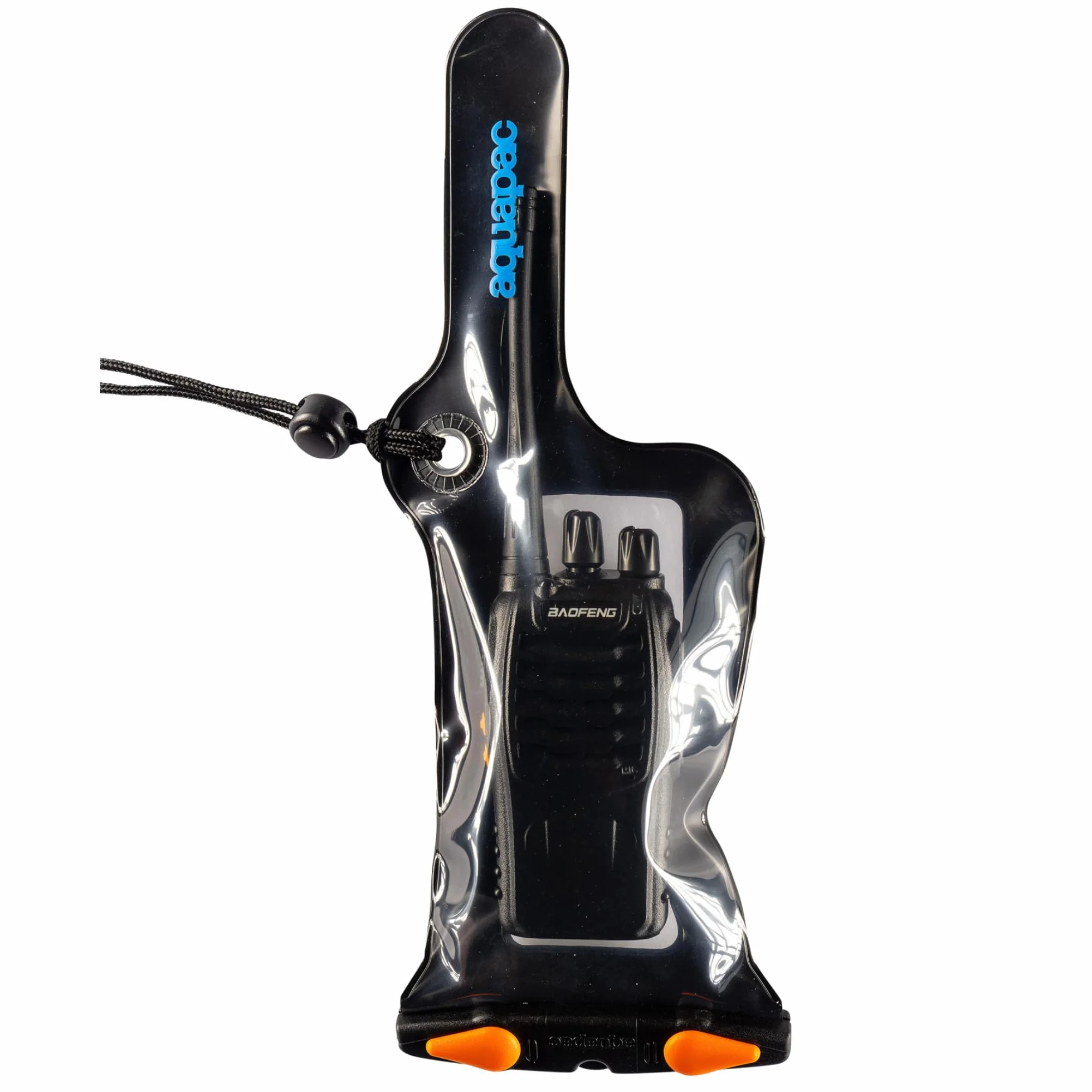 Aquapac Custodia Impermeabile Per Radio VHF Classic - Mini Custodia Plastica Per Nuoto Surf Kayak - Copertura Impermeabile Walkie-Talkie Protettiva Portatile