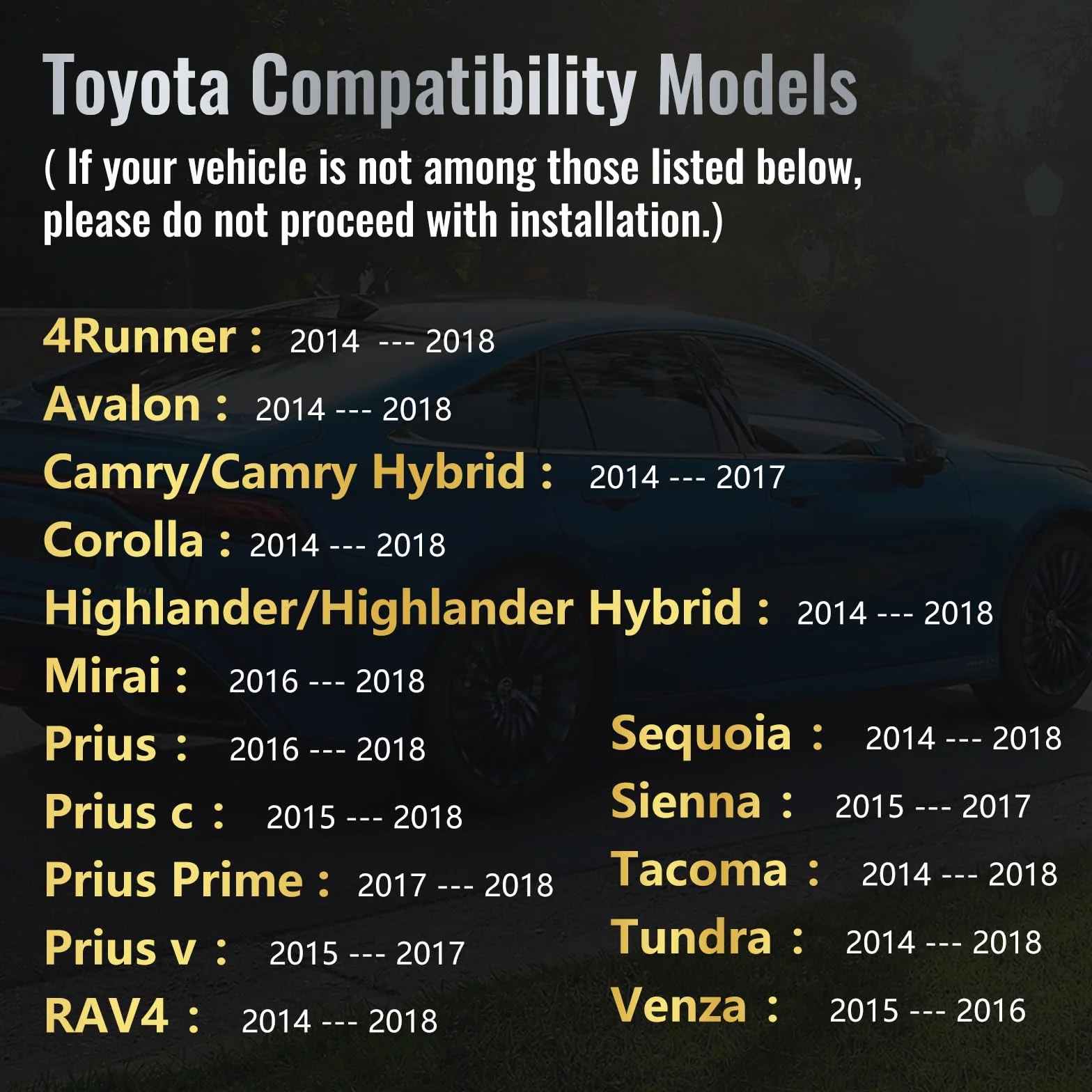 Scheda SD navigazione 86271-0E077 2025 GPS mappe aggiornamento compatibile Toyota Tacoma Highlander RAV4 Tundra 4Runner Sienna Prius Venza Mirai Corolla