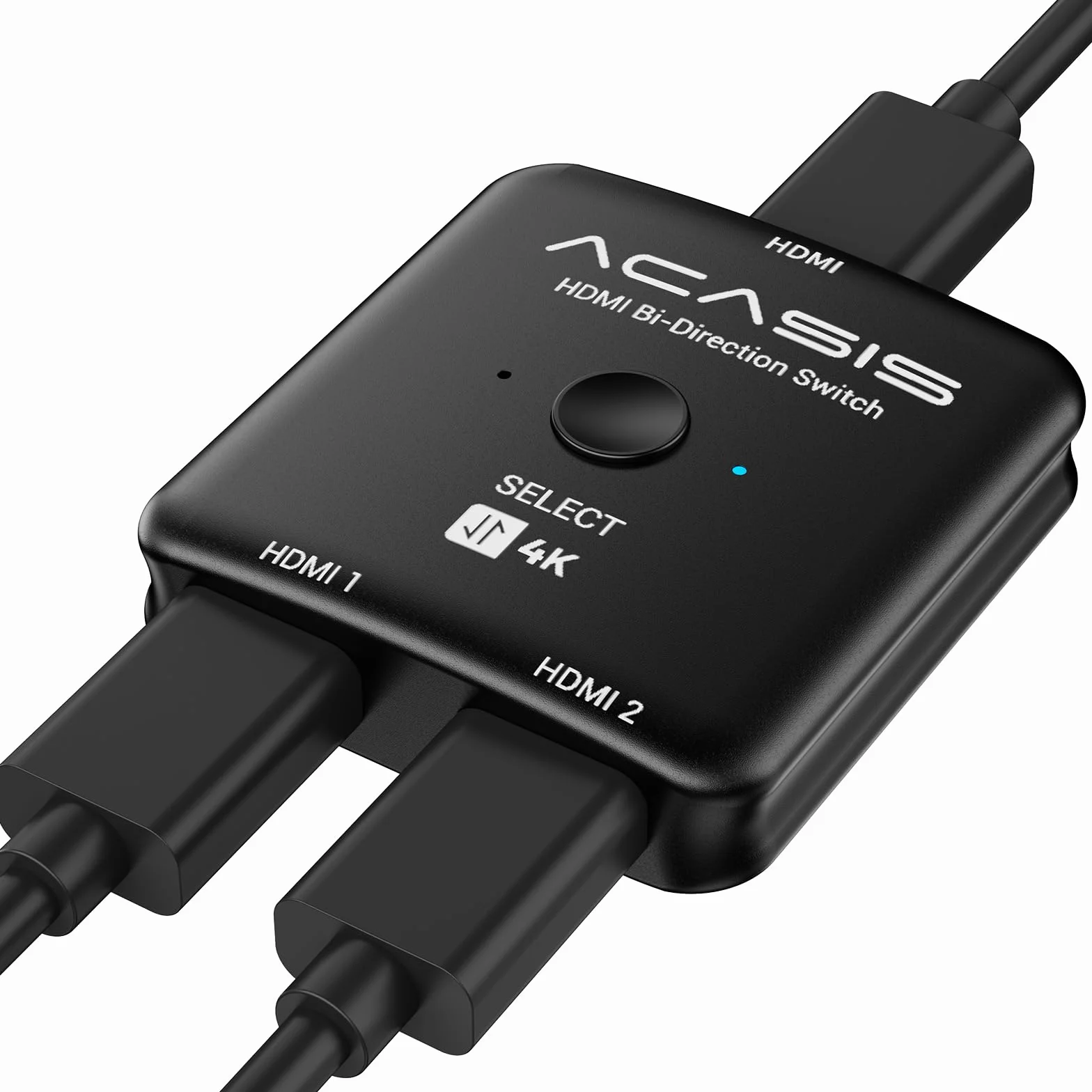 ACASIS Switch HDMI Splitter 4K@60Hz 1 In 2 Out HDR 3D for Xbox PS5 PS4 Blu-Ray