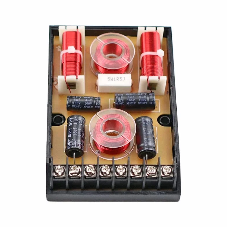 Altoparlante Auto Crossover 3 Vie 150W Tweeter Midrange Woofer Divisore 2 pz