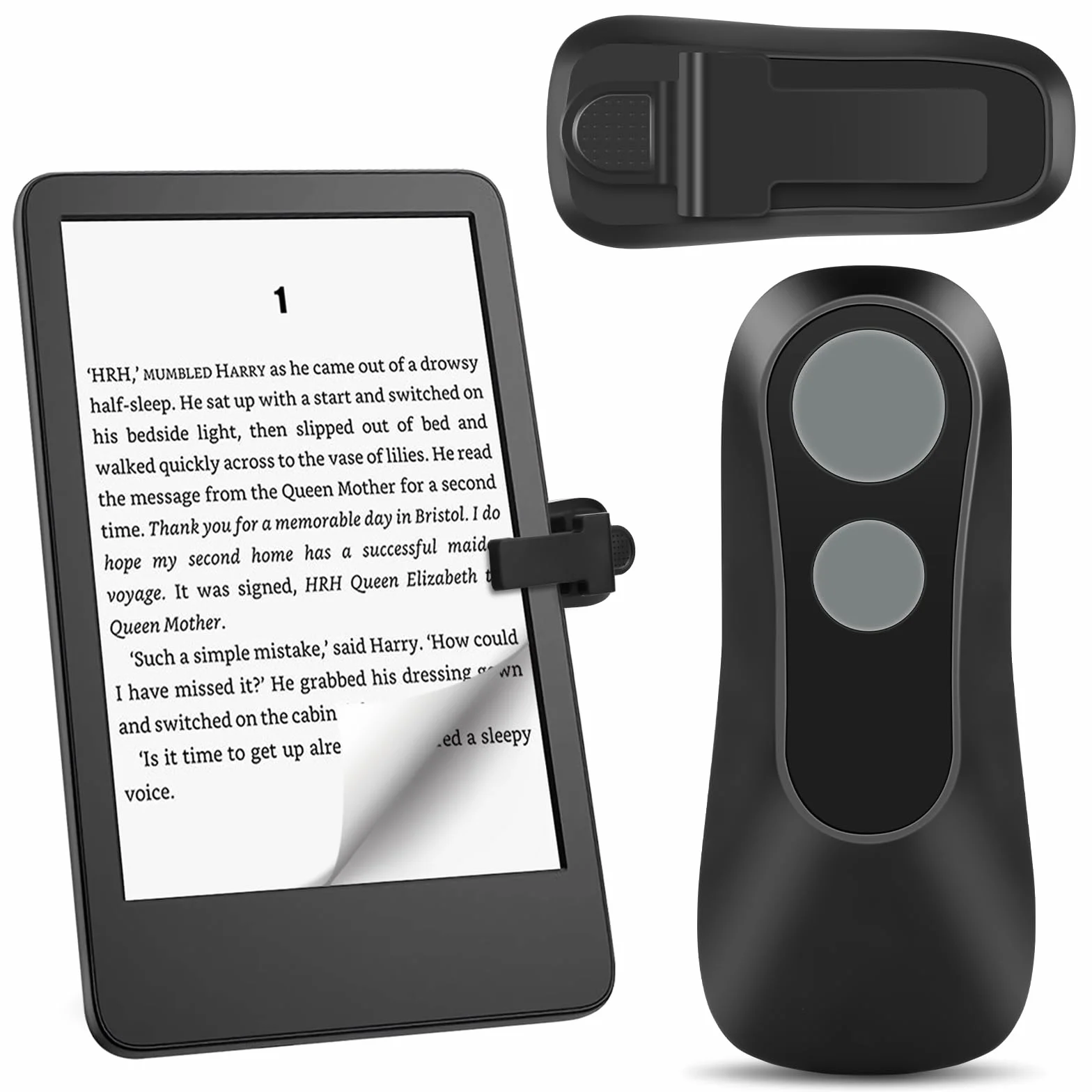 Vicloon Page Turner Remote Control for Kindle Paperwhite Oasis Kobo eReaders iPad iPhone Tablet Android