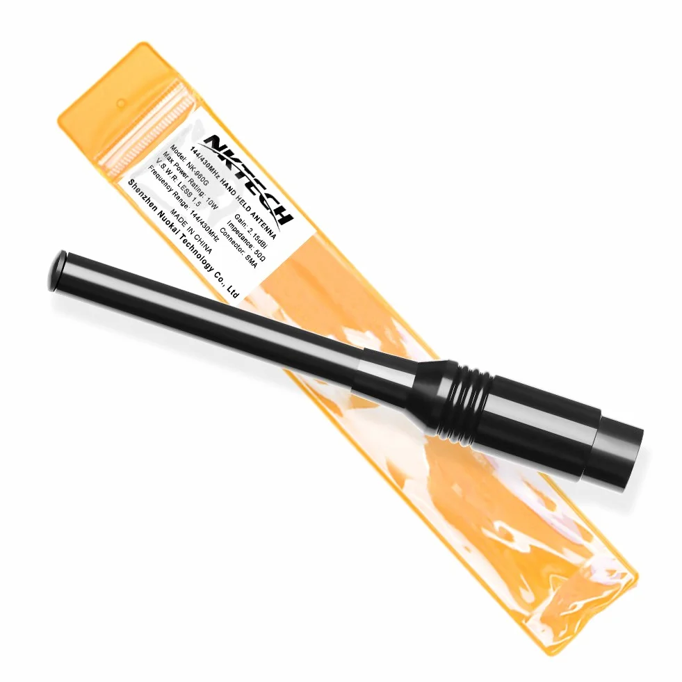 Antenna Dual Band ad alto guadagno SMA-maschio per TYT MD-380 MD-390 GPS DM-UVF10 TH-UV8000d TH-UV8000E WOUXUN KG-UV6D PRO KG-UV8D KG-UV899 GD-77 GD-55 PLUS HYT
