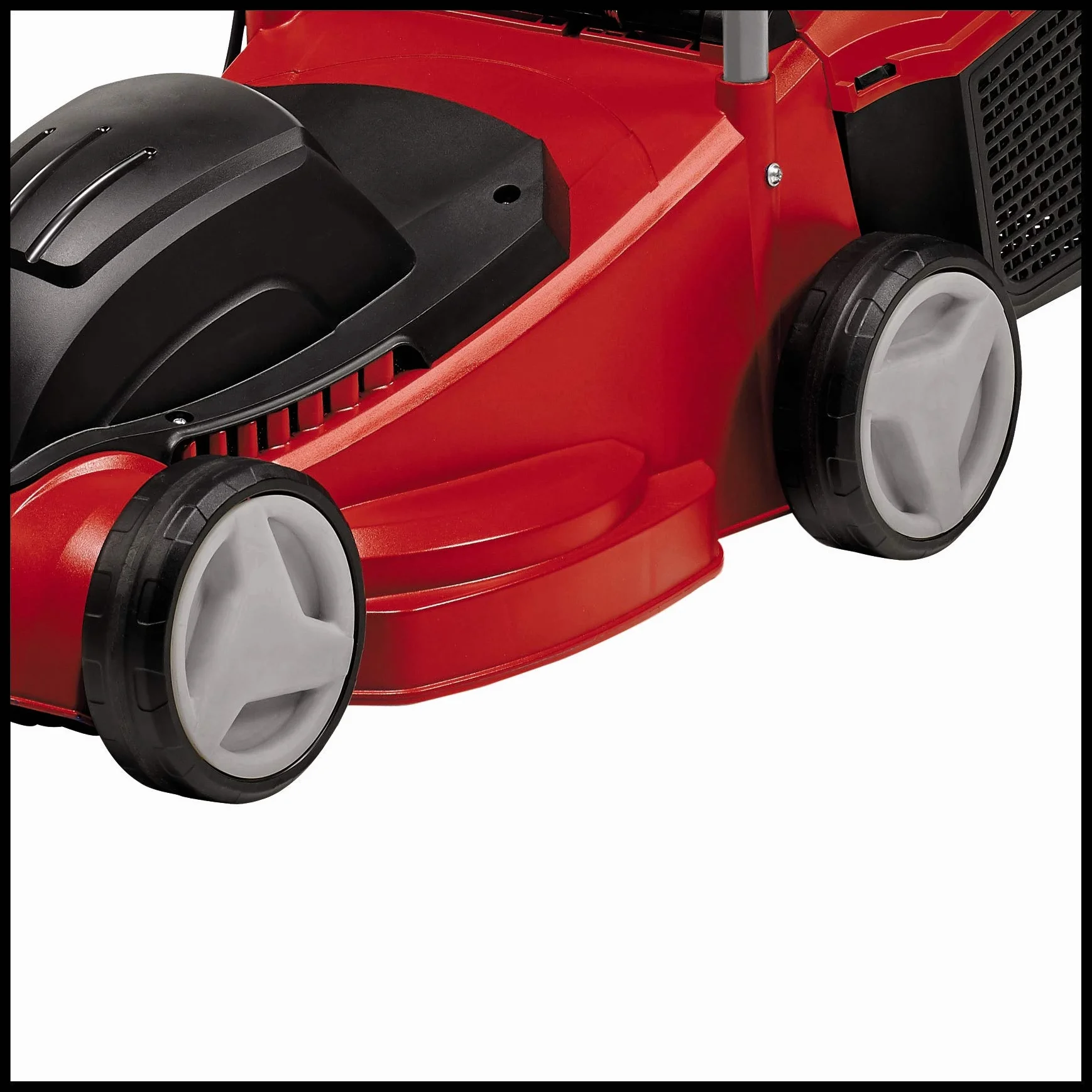 Einhell GC-EM 1032 Tagliaerba elettrico (tensione 220-240 V, potenza 1000 W, largh. Taglio 32 cm, altezza taglio 3 pos 25-60 mm, vano raccolta 30l)