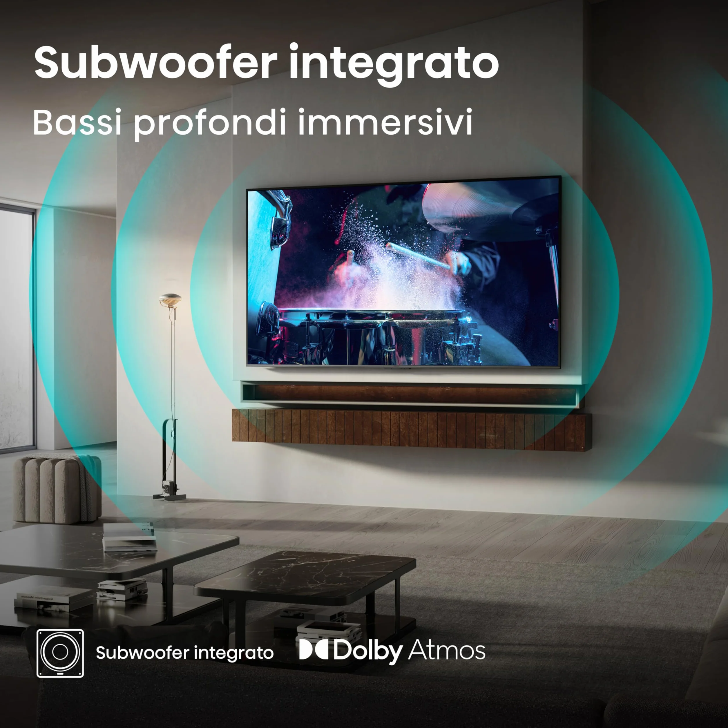 Hisense 50" Mini-LED 4K Smart TV 50U72Q 144Hz Dolby Vision IQ HDR10+ Game Mode PRO Dolby Atmos 2.1
