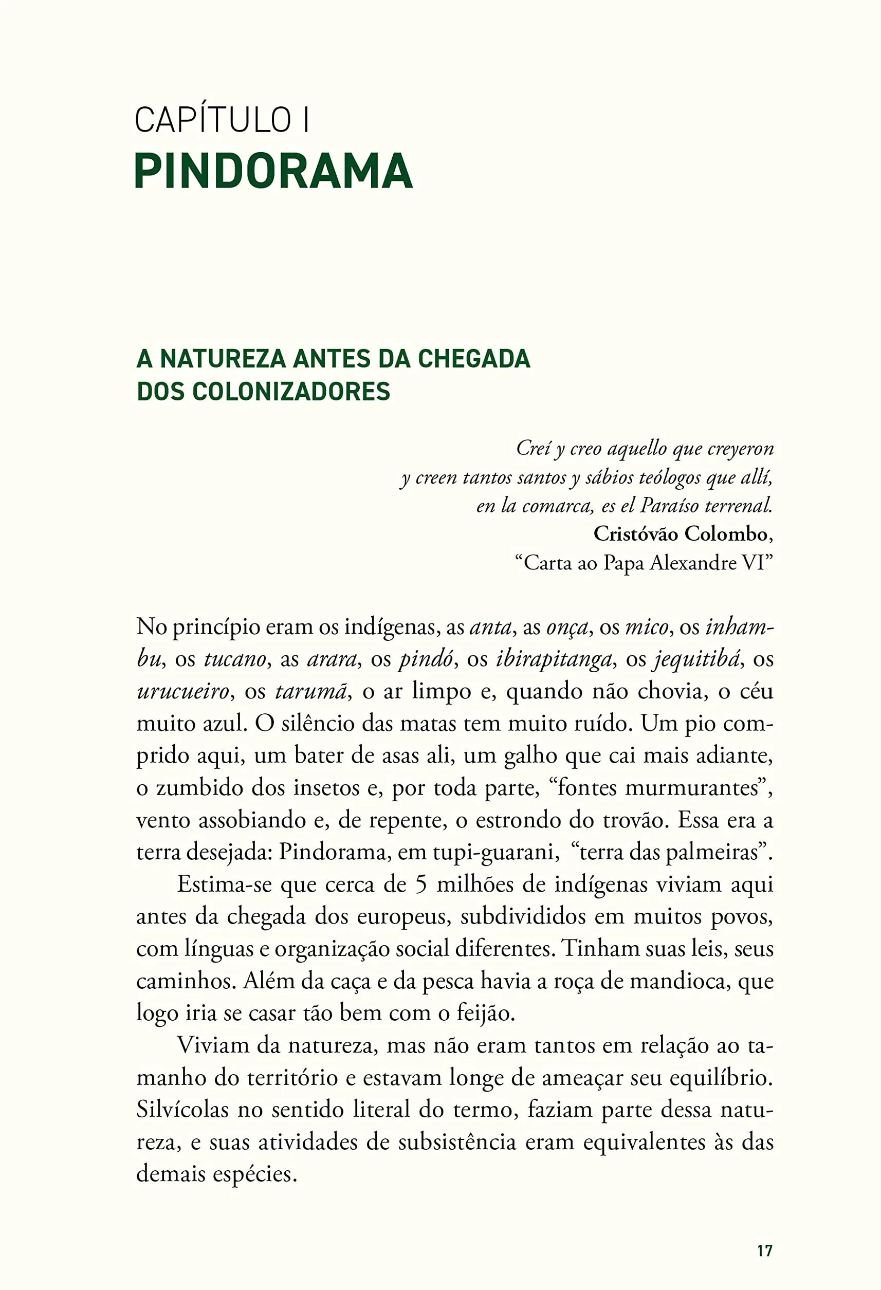 História das florestas brasileiras