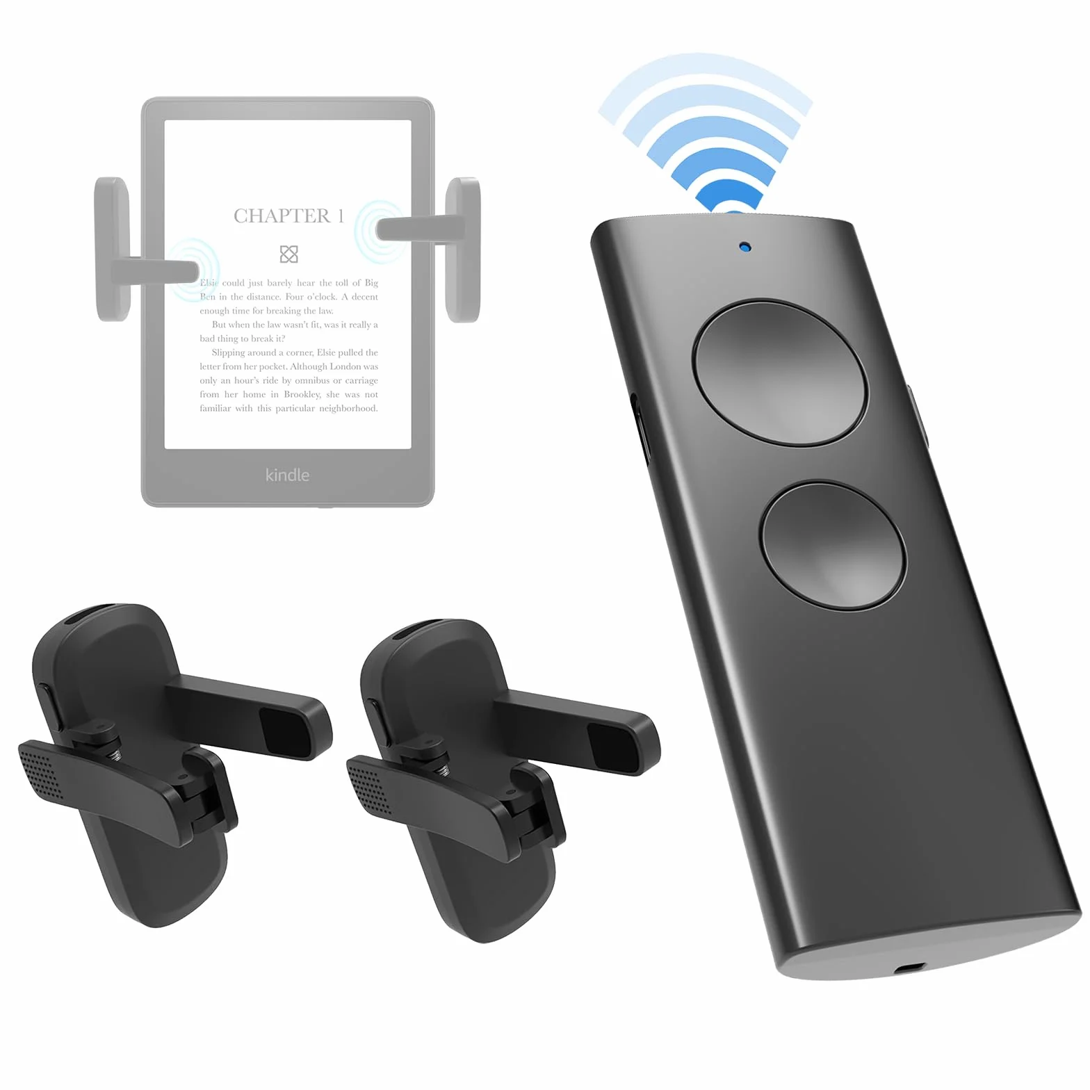 Remote Page Turner avanti indietro per Kindle Paperwhite Oasis Kobo eReader