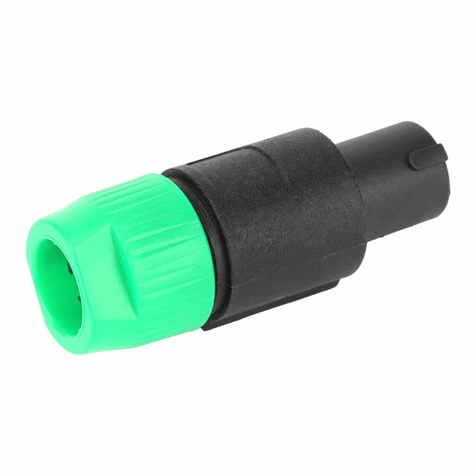 Connettore per Cavo Speakon NL4FC 4 Pin Impermeabile 10PCS Verde