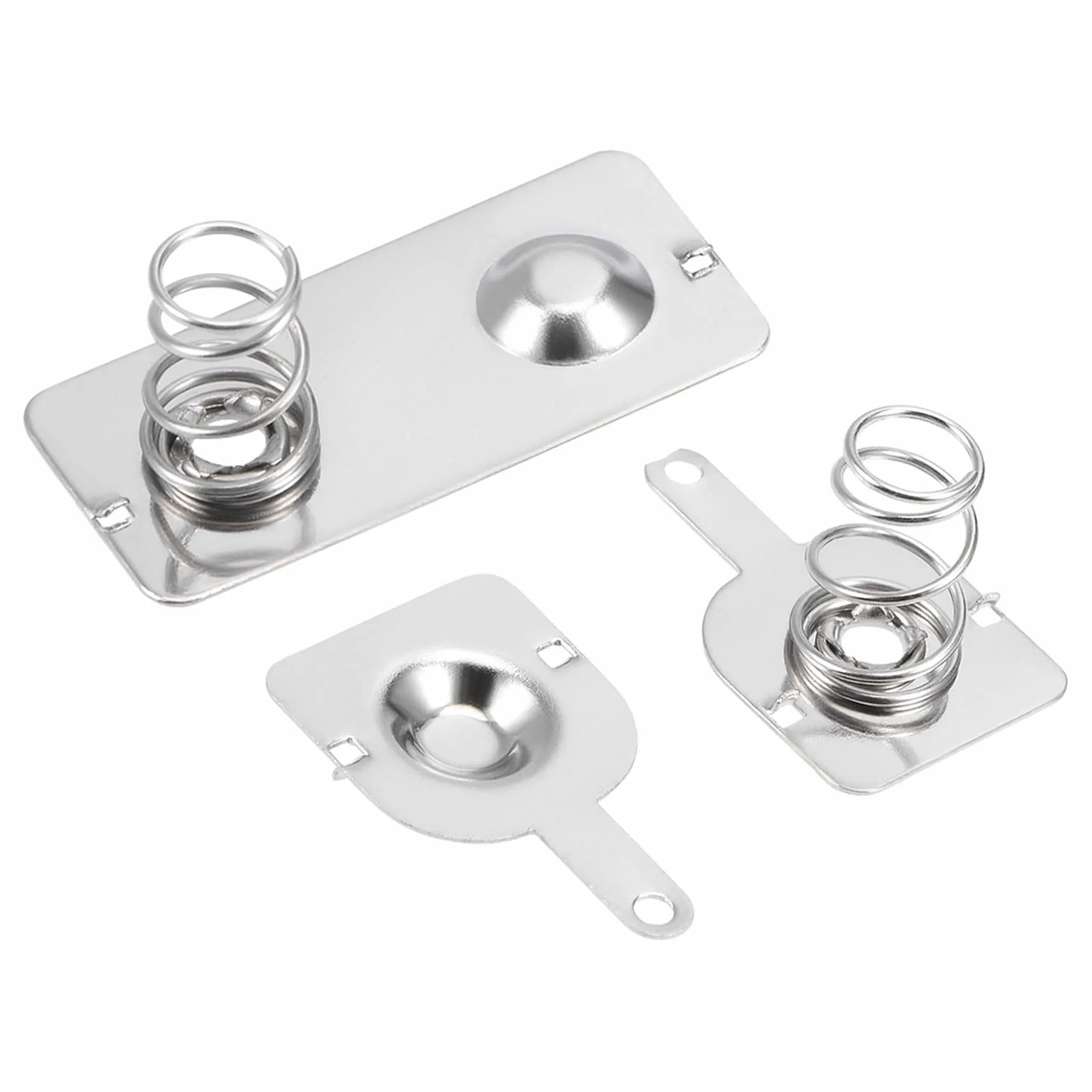 QUARKZMAN AA Batteria Piastra 24mmx11mm 20pz 12mmx12mm 20 Coppie Positivo a Negativo Molla Contatto