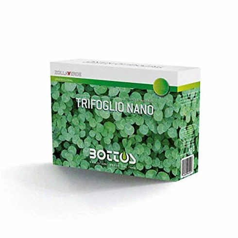 BOTTOS SEMENTI PER PRATO ZOLLAVERDE TRIFOGLIO REPENS NANO 100GR