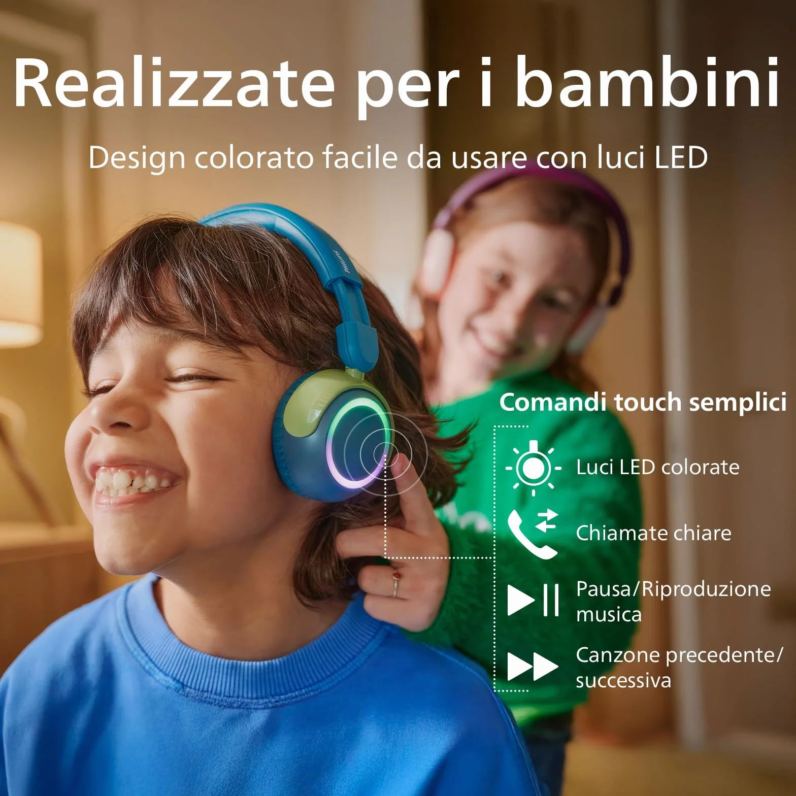 Philips TAK4200CT Serie 4200 Słuchawki dziecięce on-ear bezprzewodowe 45h