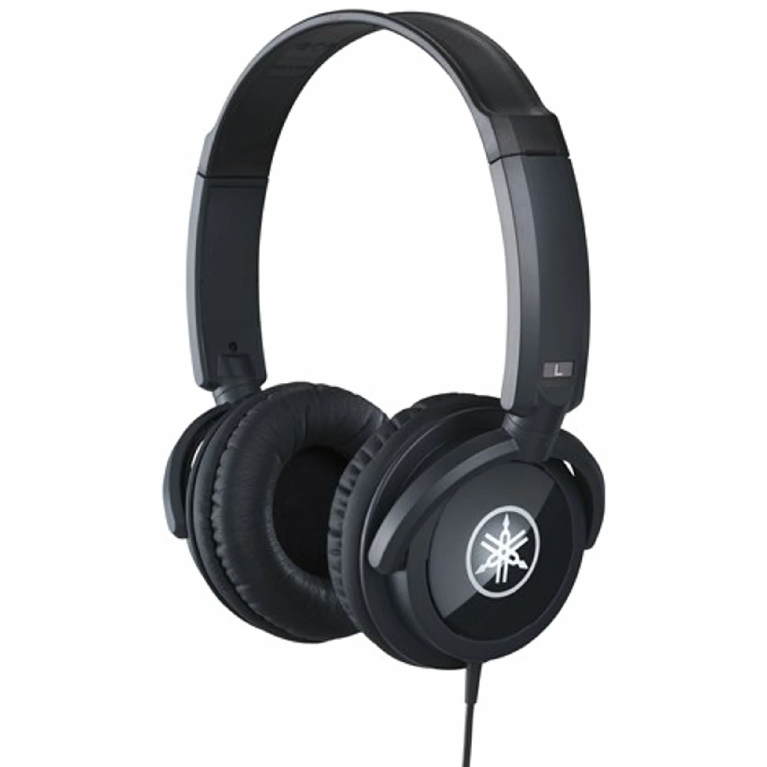 YAMAHA HPH-100B Cuffie Sovraurali On Ear, Meccanismo Girevole 90°, Suono Dinamico, Nero
