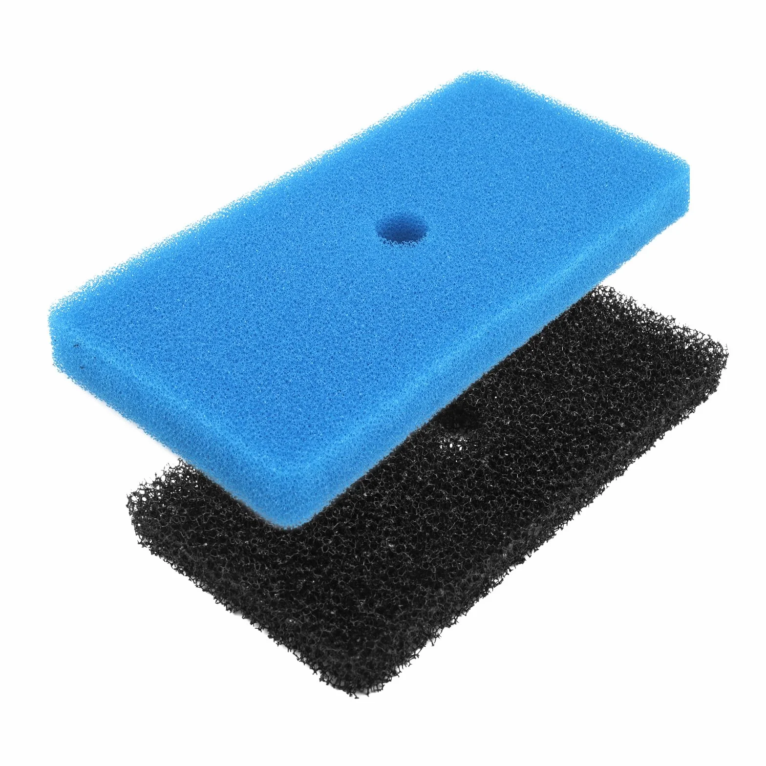 Tinoaly 2 Pz Tamponi Filtro Laghetto, Grana Grossa e Fine Tamponi Filtro in Spugna per Laghetti Esterni Compatibili con i Box 52231 e 52229 per Acquari Fontane Cascate
