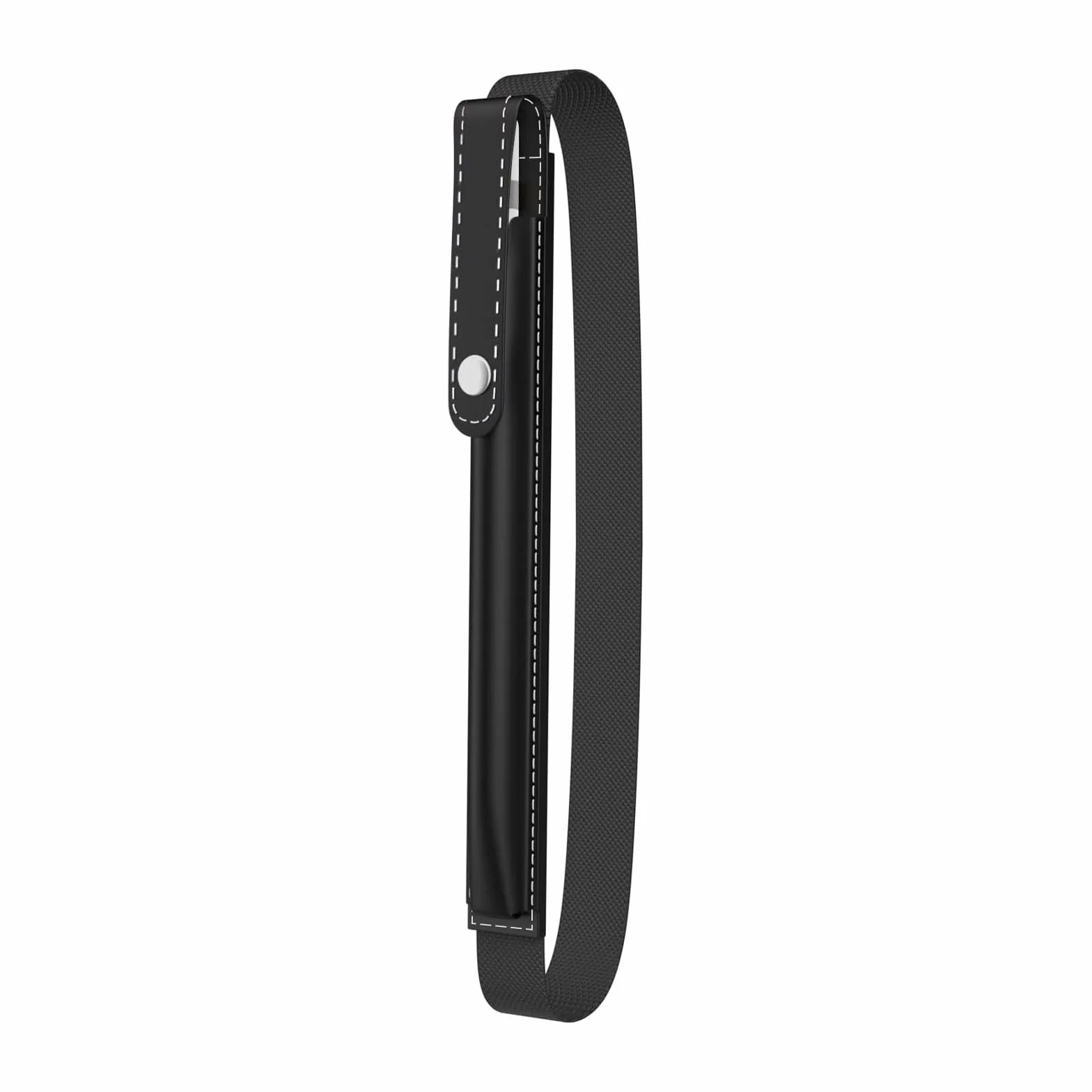 MoKo Portapenne per Apple Pencil PRO, 1a/2a Gen, USB-C, Pelle PU, iPad Pencil Custodia, Nero