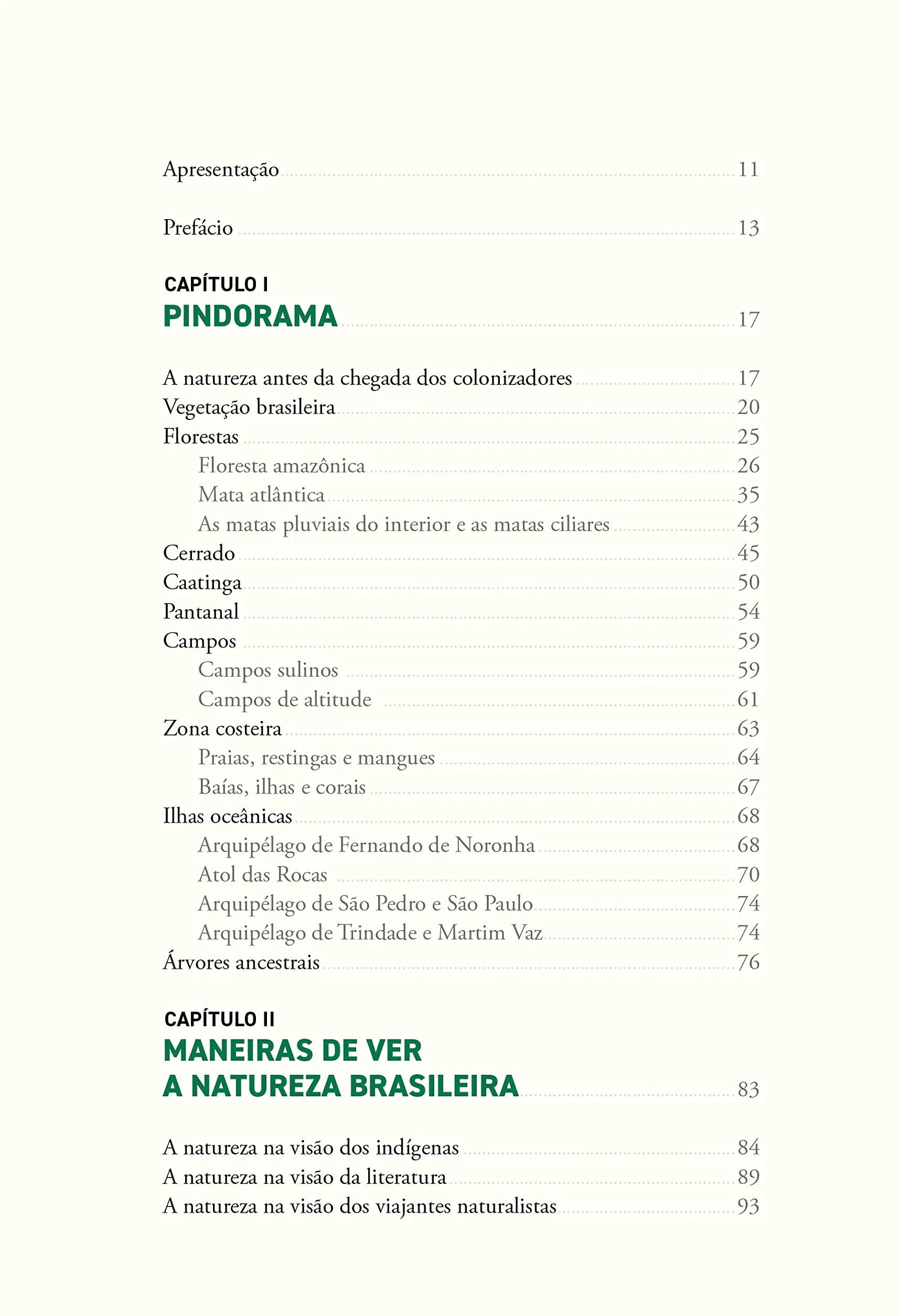 História das florestas brasileiras