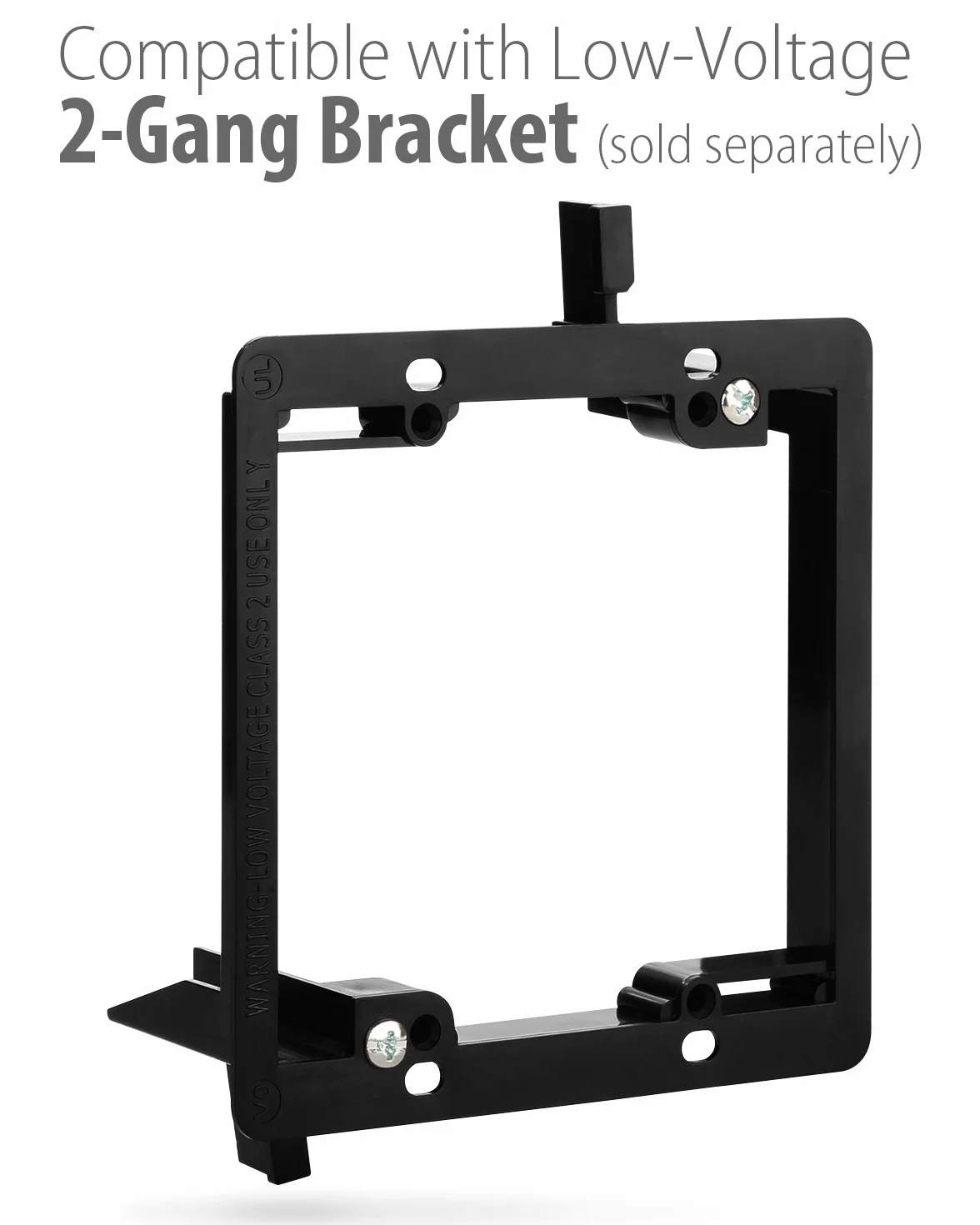 Fosmon 2-Gang 5.1 Surround Home Theater Wall Plate Gold Plated Copper Banana Binding Post Coupler for 5 Speakers 1 RCA Subwoofer White