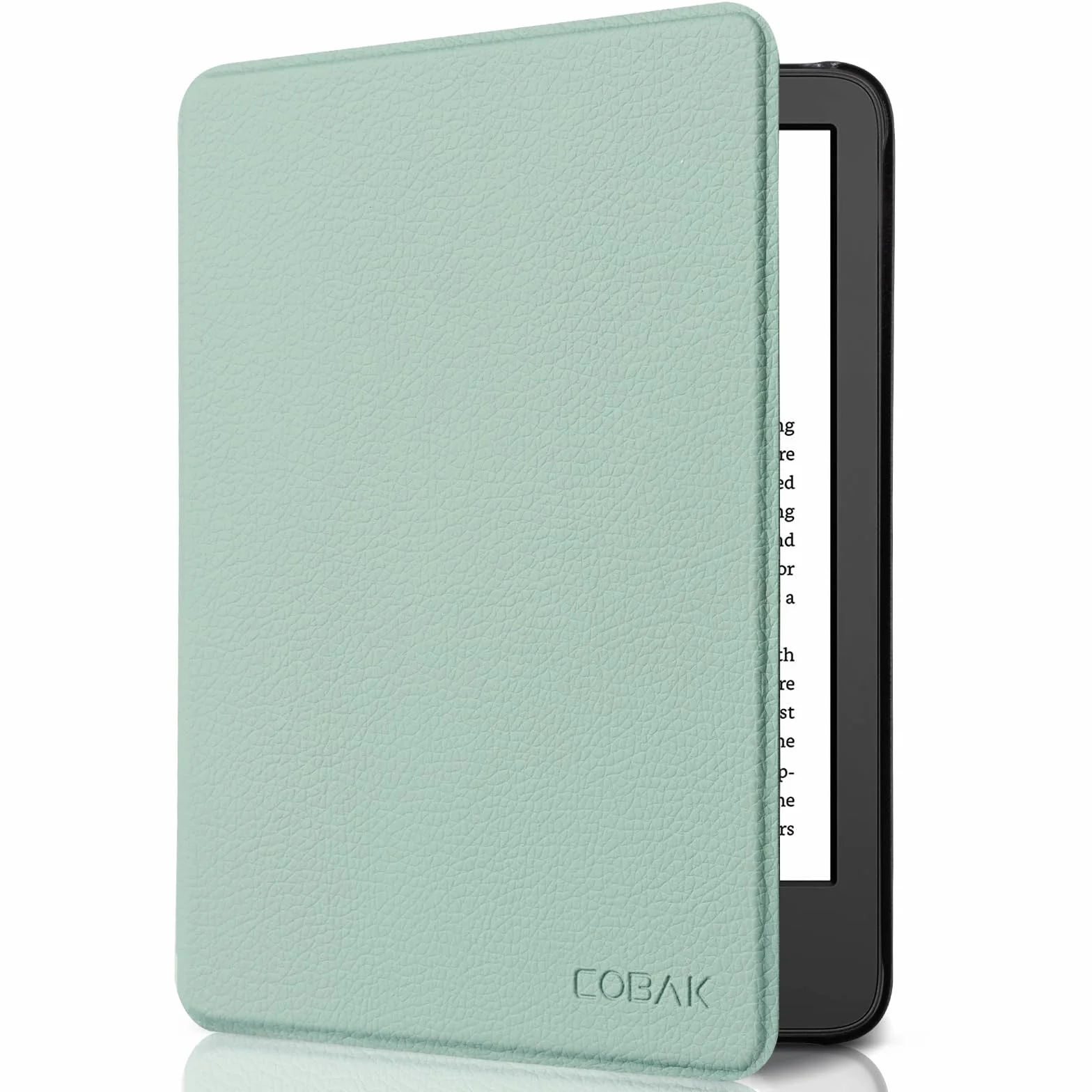 CoBak Custodia per Kindle 11ª Generazione 6" e-Reader 2022/2024, Smart Cover Verde Salvia