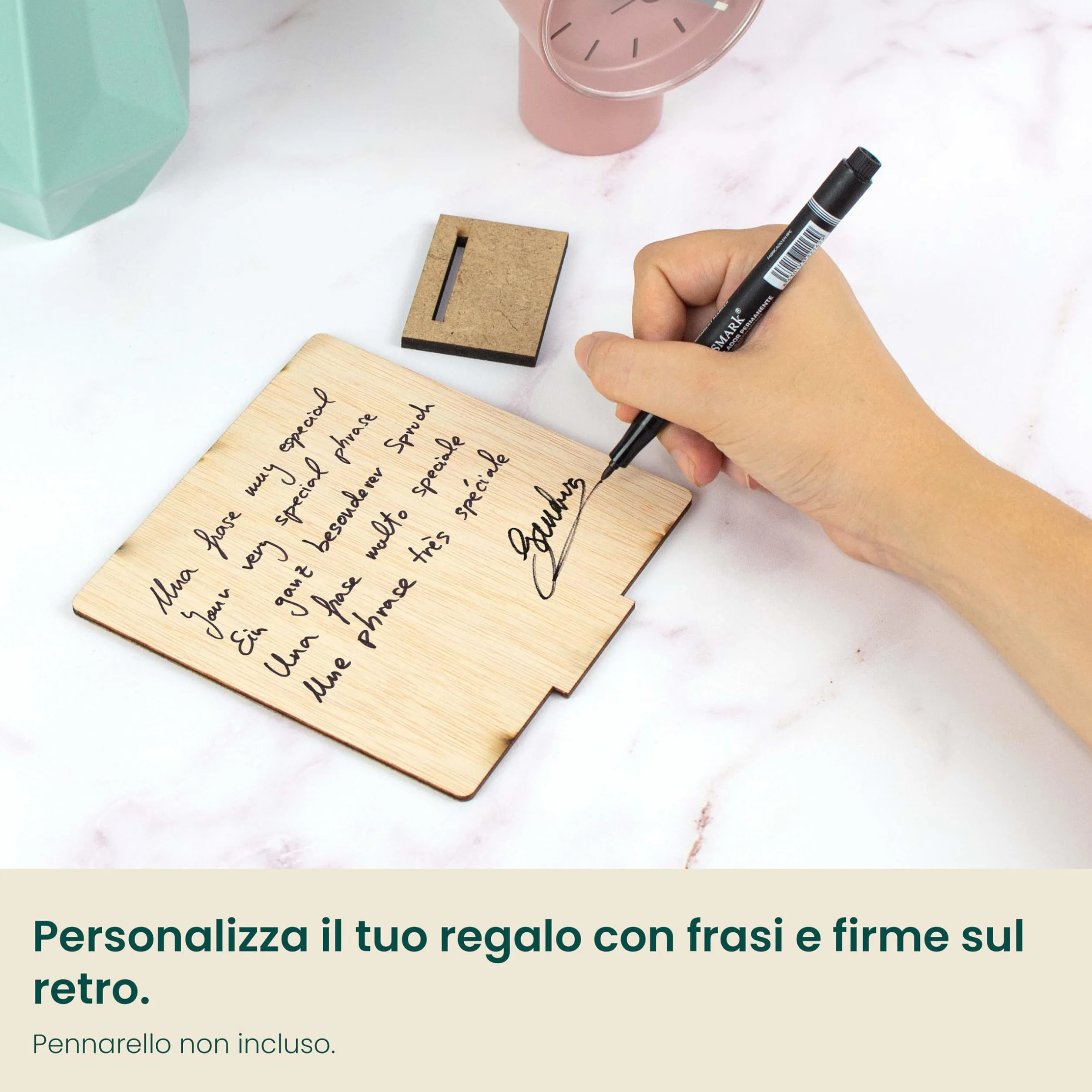CONTRAXT Biglietto Originale per la Pensione in Legno Regalo Unico per Uomini Donne Colleghi Capoufficio Amici Insegnanti