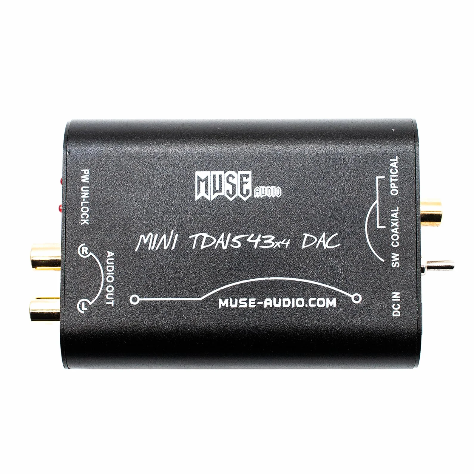 TDA1543 x4 DIR9001 SPDIF NOS DAC audio decoder per amplificatori circuiti stampati