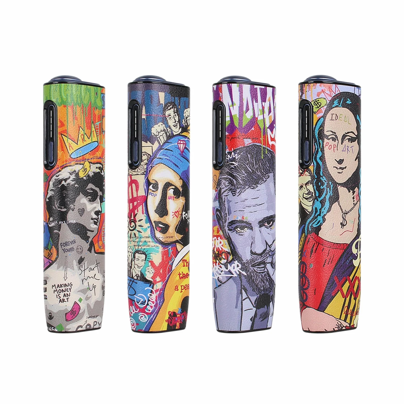 Custodia iLUMA i ONE (M0033) Graffiti Pelle PU Silicone Antiurto Antigraffio