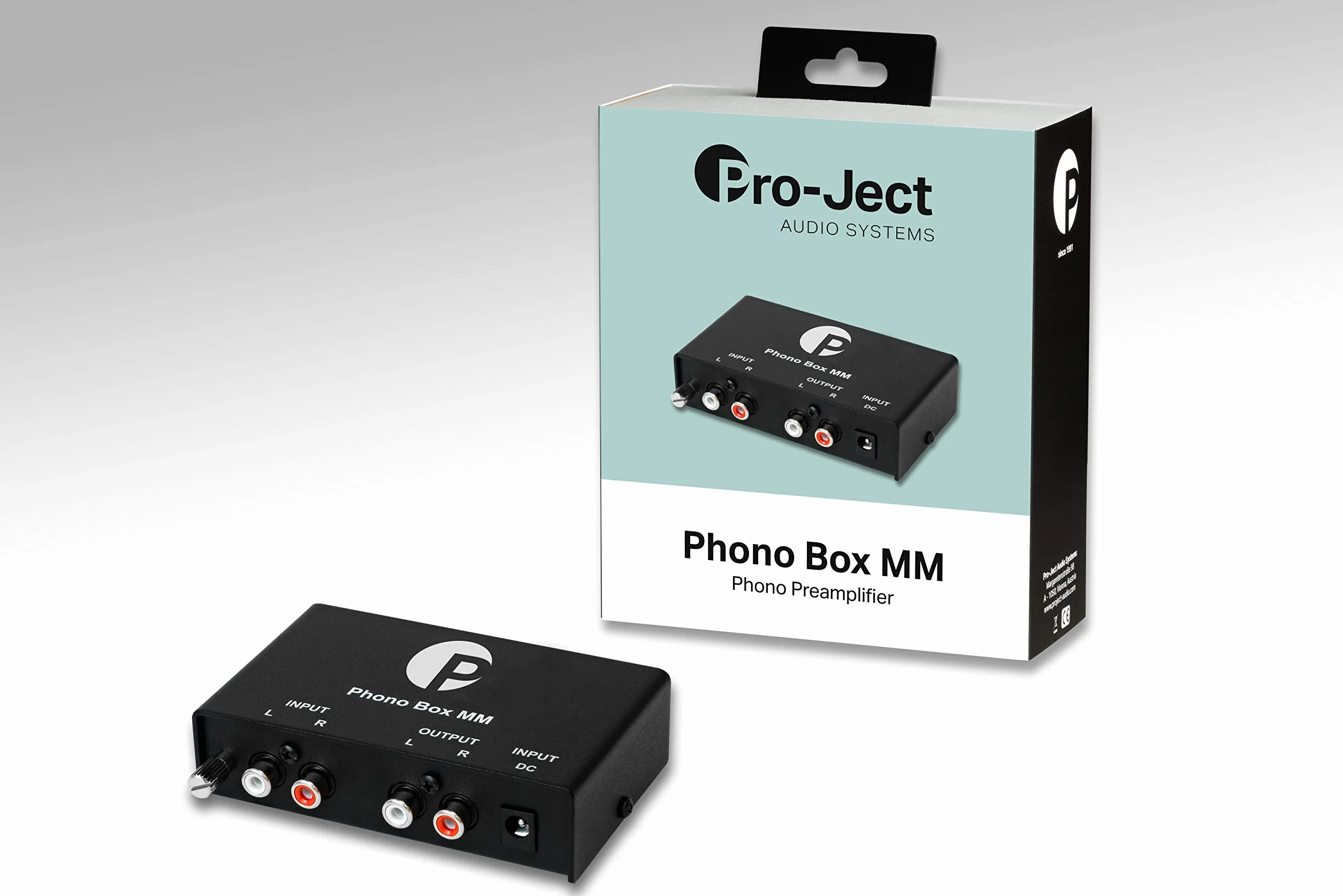 Pro-Ject Phono Box MM Preamplificatore Nero
