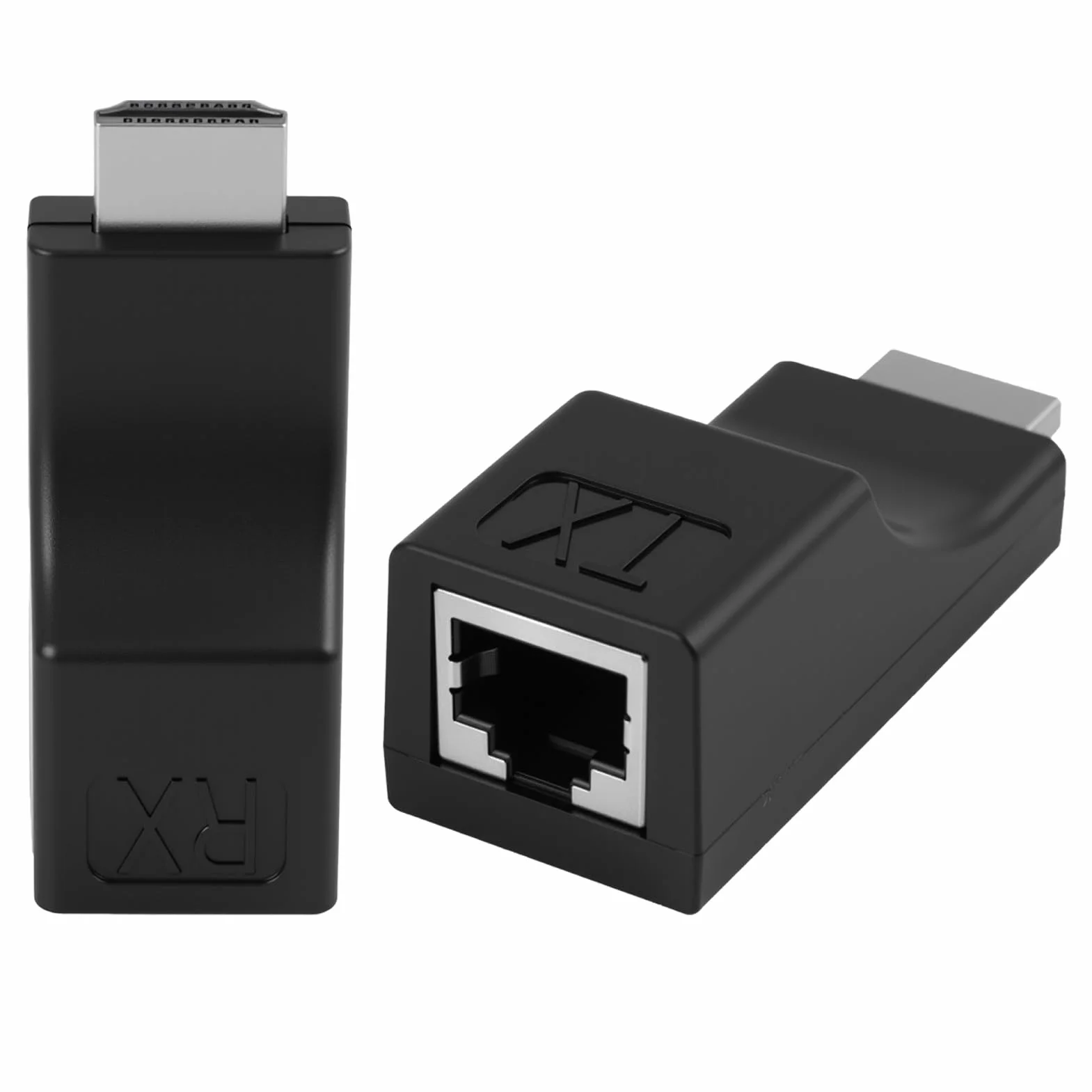 Convertitore HDMI Ethernet, Adattatore HDMI a RJ45 30m, Extender CAT6/CAT5E, Ripetitore Video 1080P Full HD