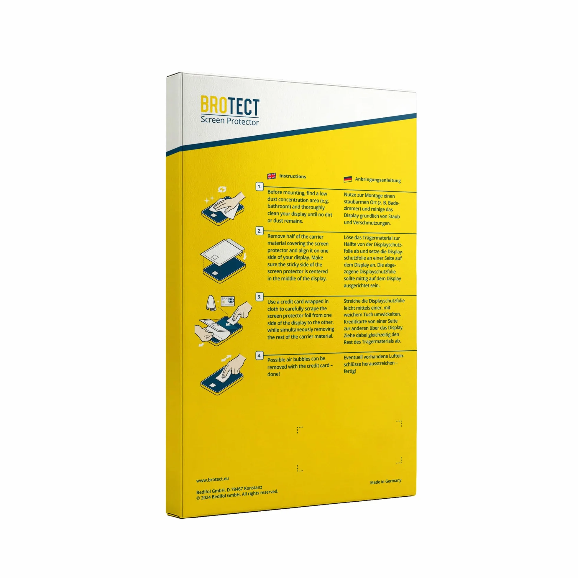 Brotect 2 Pezzi Pellicola Privacy per Unihertz Titan 2 Anti-Spy