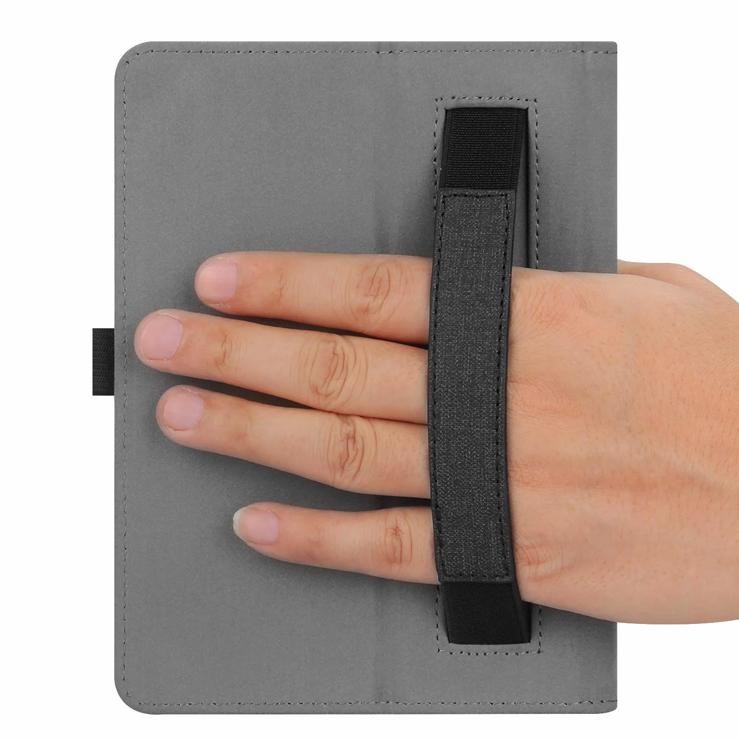 VOVIPO Custodia Folio universale per e-Reader 6 pollici Kindle Paperwhite Kobo Tolino Pocketbook Sony Nero