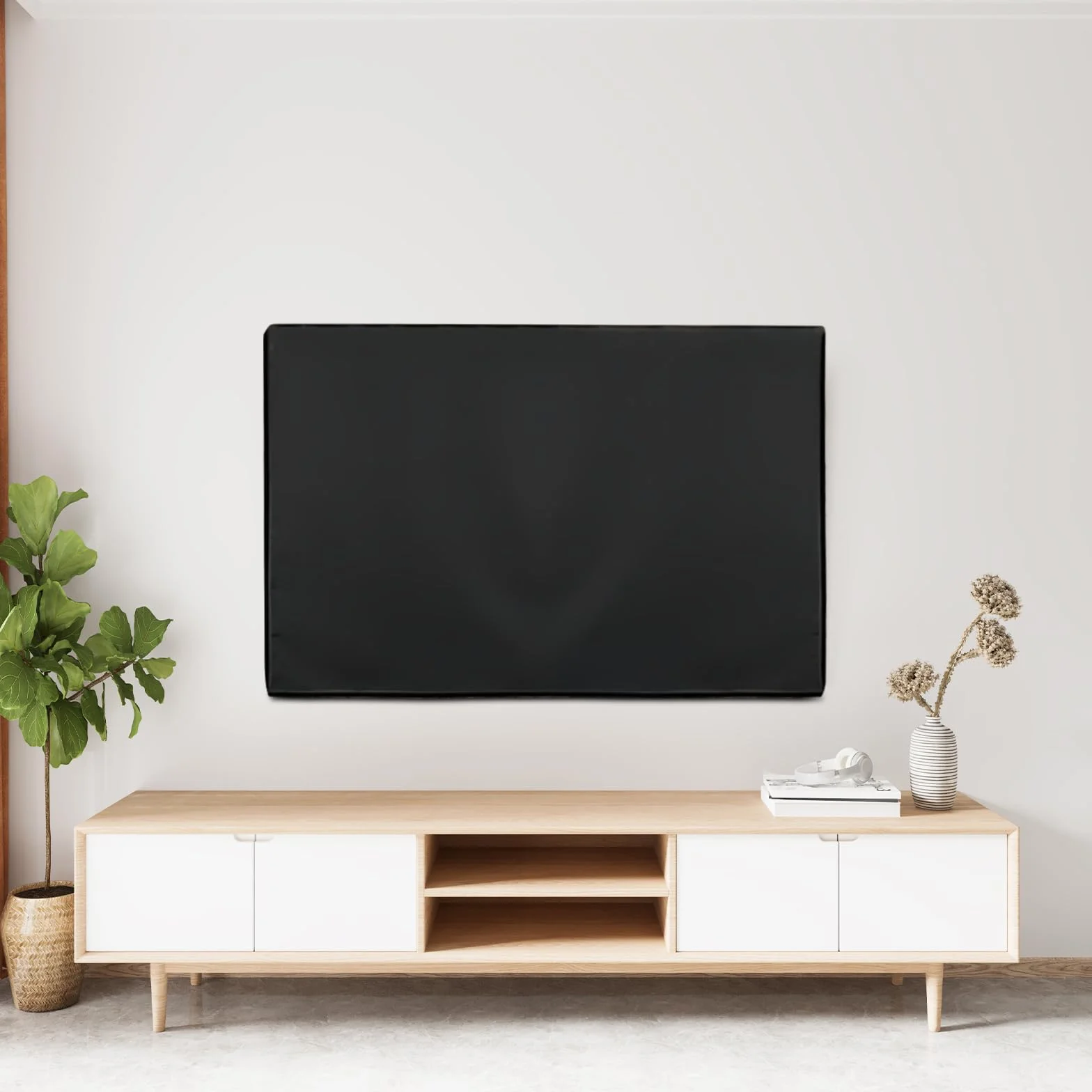 Copertura TV 40-42 pollici antipolvere Oxford 210 PVC resistente intemperie universale