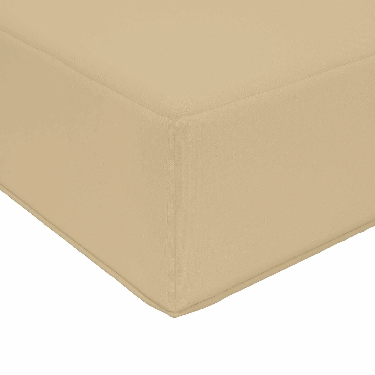 vidaXL Cuscino per Divano da Esterno 2 PCS Beige Poliestere Antifading
