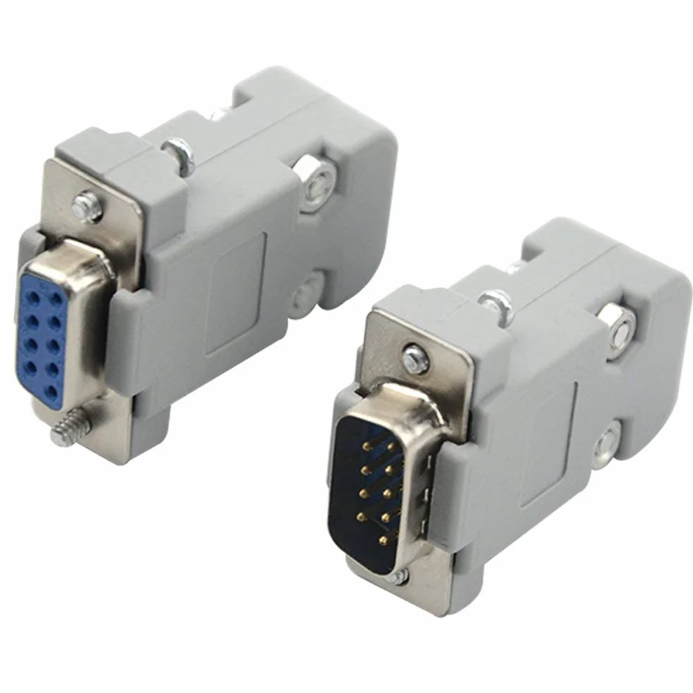 Porta Seriale RS232 Connettore DB9 9 Pin Maschio Femmina a Saldare