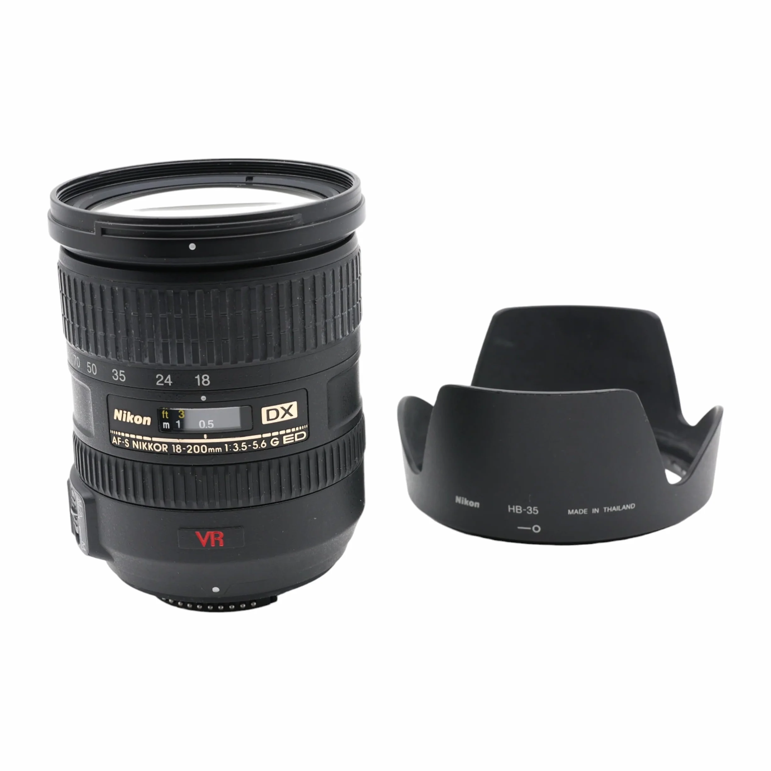 Nikon Zoom-Nikkor 18-200mm f/3.5-5.6G Ricondizionato Certificato