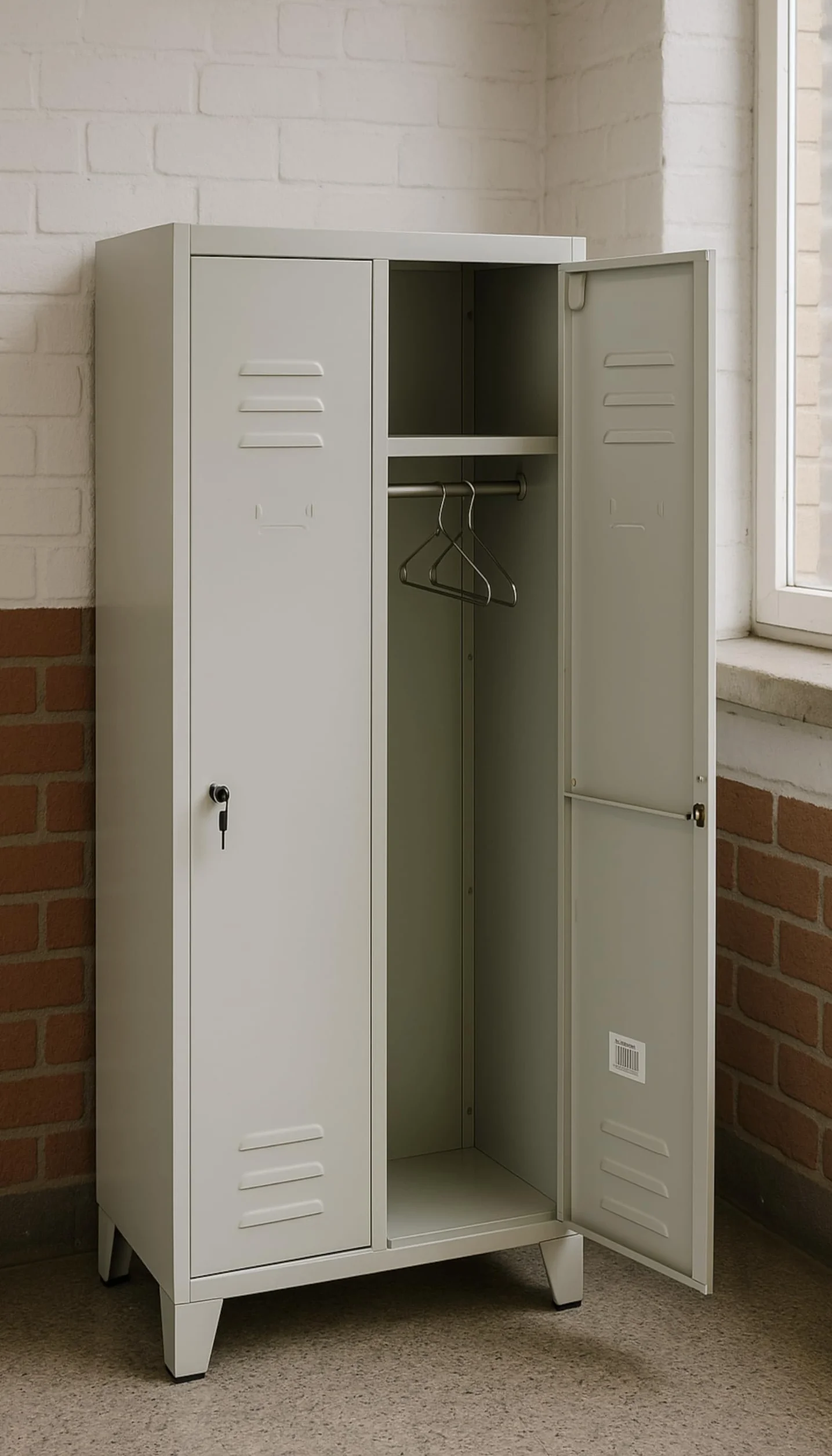 Linea Garden Friend Armadietto spogliatoio 2 posti H 180 x 33 x 68,5 cm