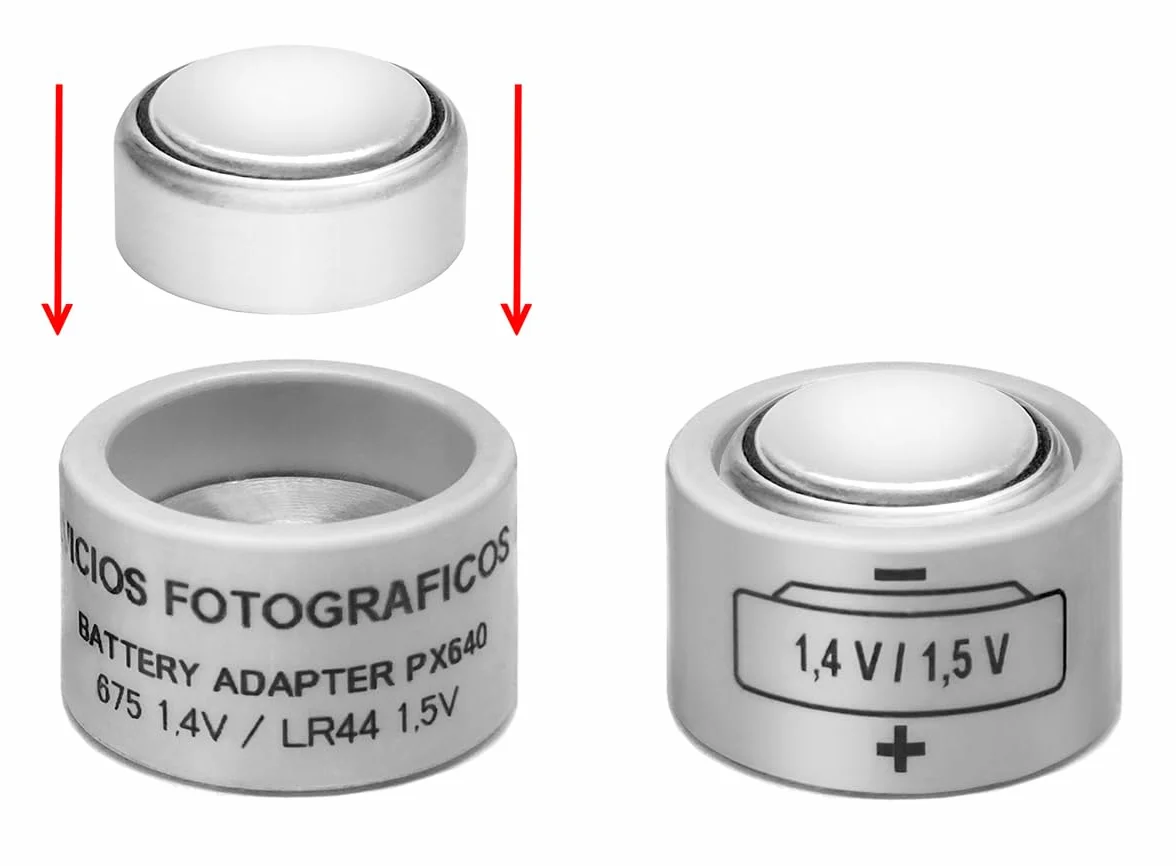 PX640 Adattatori e 6 Batterie 675