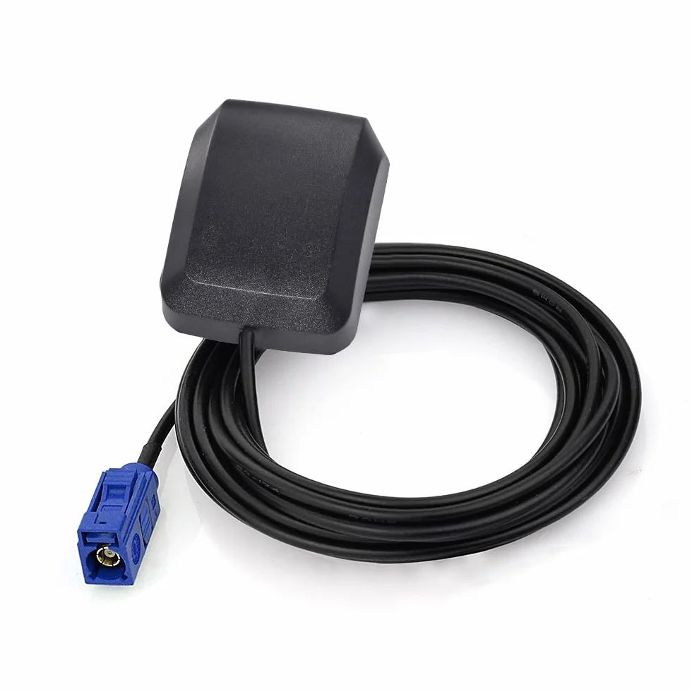 Superbat Antenna GPS Impermeabile Magnetica 3m RG174 Fakra C Femmina