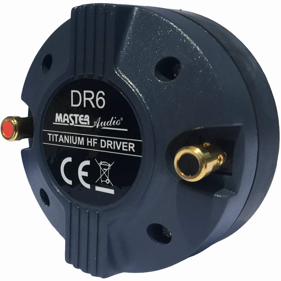 MASTER AUDIO DR6 DR 6 compressione 150 W RMS 300 W max 1" filettatura 8 ohm 102 dB bobina 34 mm