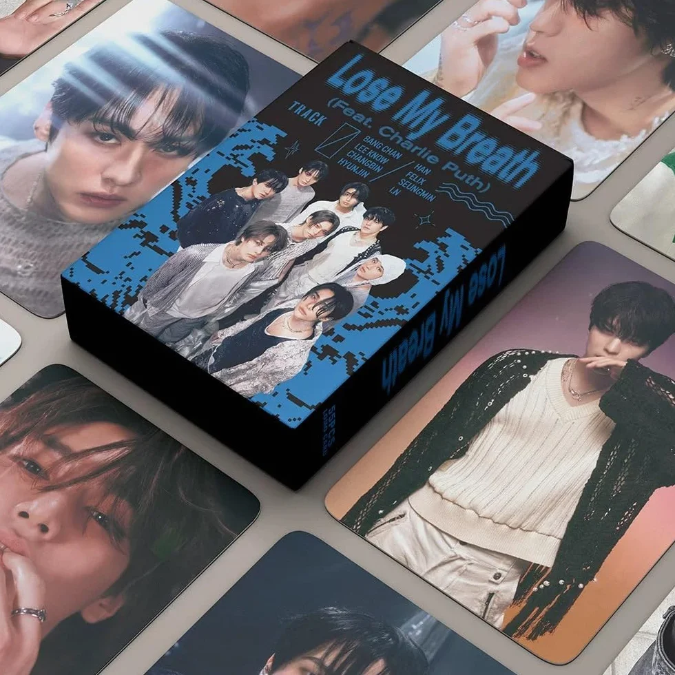 Stray Kids Lomo Photocard Set 54 Pieces Loose My Breath Album Kpop Cards
