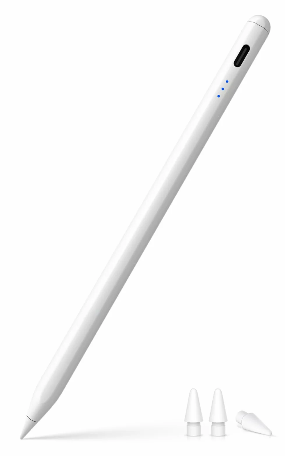 Penna per iPad 2018-2026 Ricarica Rapida Rifiuto Palmo Inclinazione Compatibile iPad 11/10/9/8/7/6/A16 Mini 7/6/5 Air M4/M3/M2 11" 13" 5/4/3 Pro M5/M4 13" 12.9" 11"