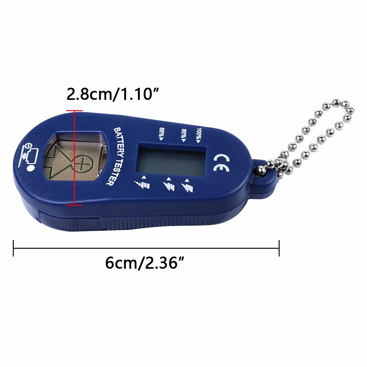 Sarini Tester per batterie per apparecchi acustici Portatile