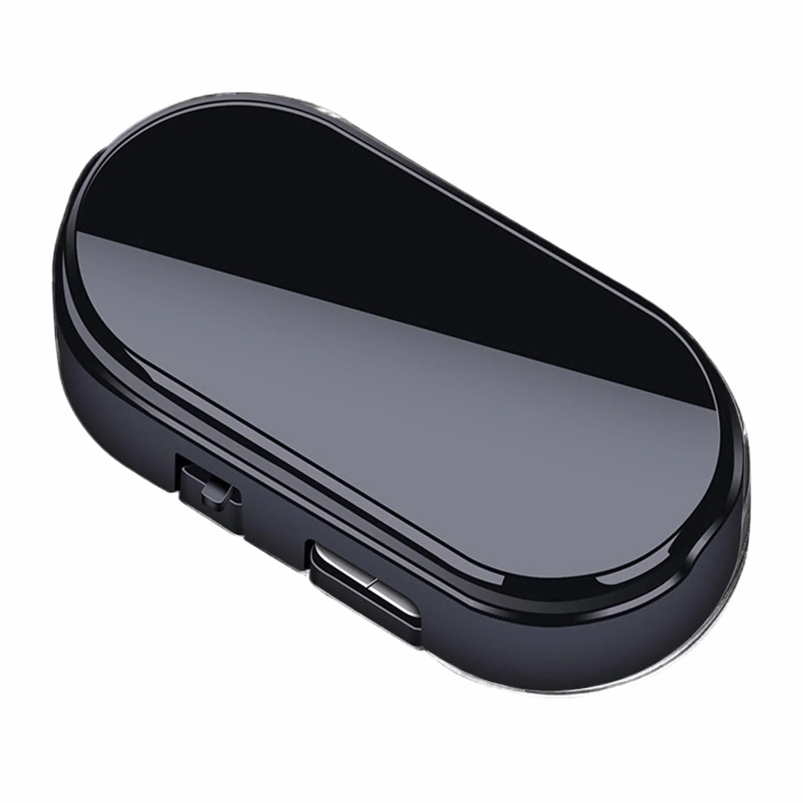 Luce di allarme per auto a energia solare LED blu 360° base magnetica ricarica USB