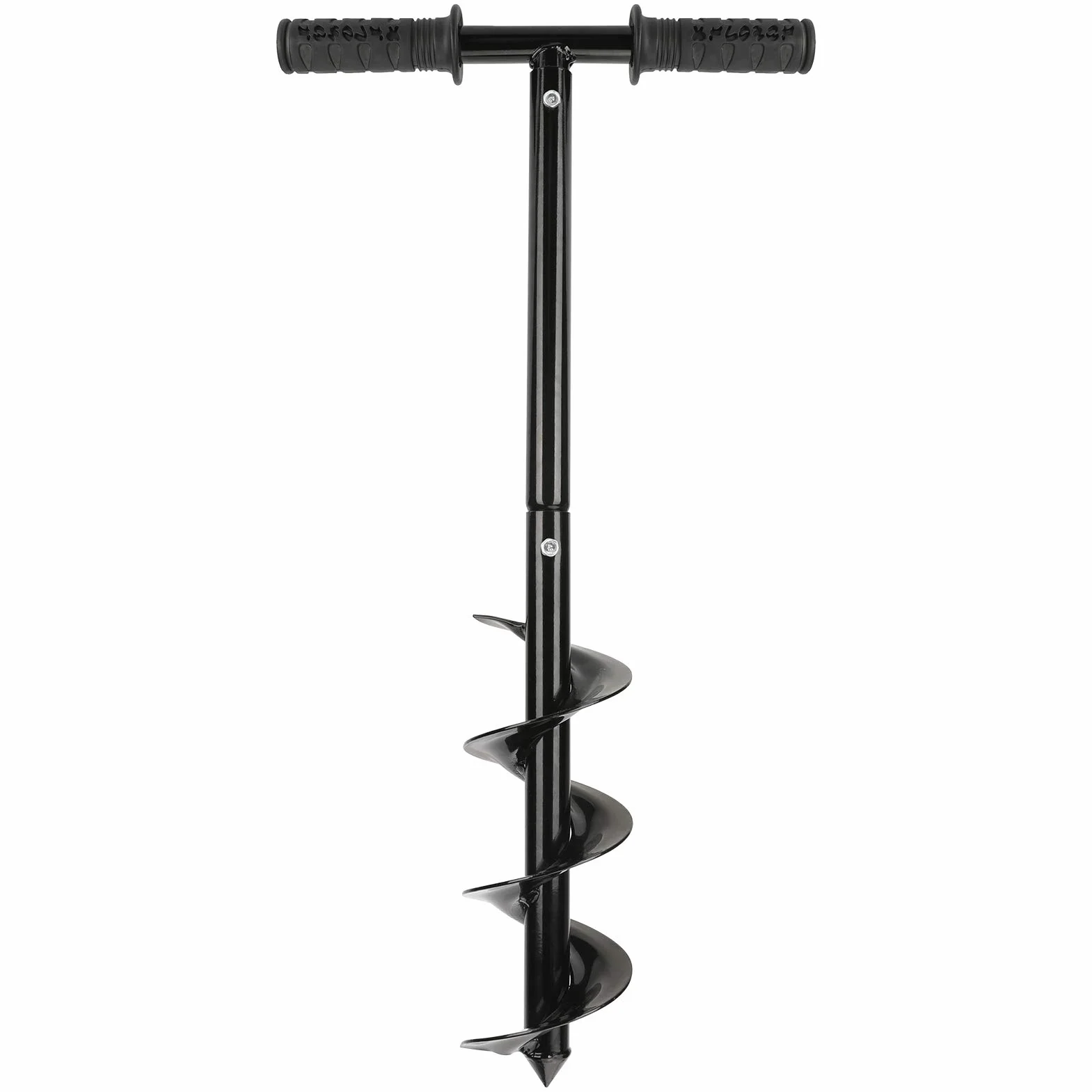 Set di Punte da Trapano con Trivella da Giardino con Impugnatura Antiscivolo Trivella a Spirale da Giardino per Fioriera Rapida Trivella per Piantare Alberi Coltivazione in Profondità10 x 60cm