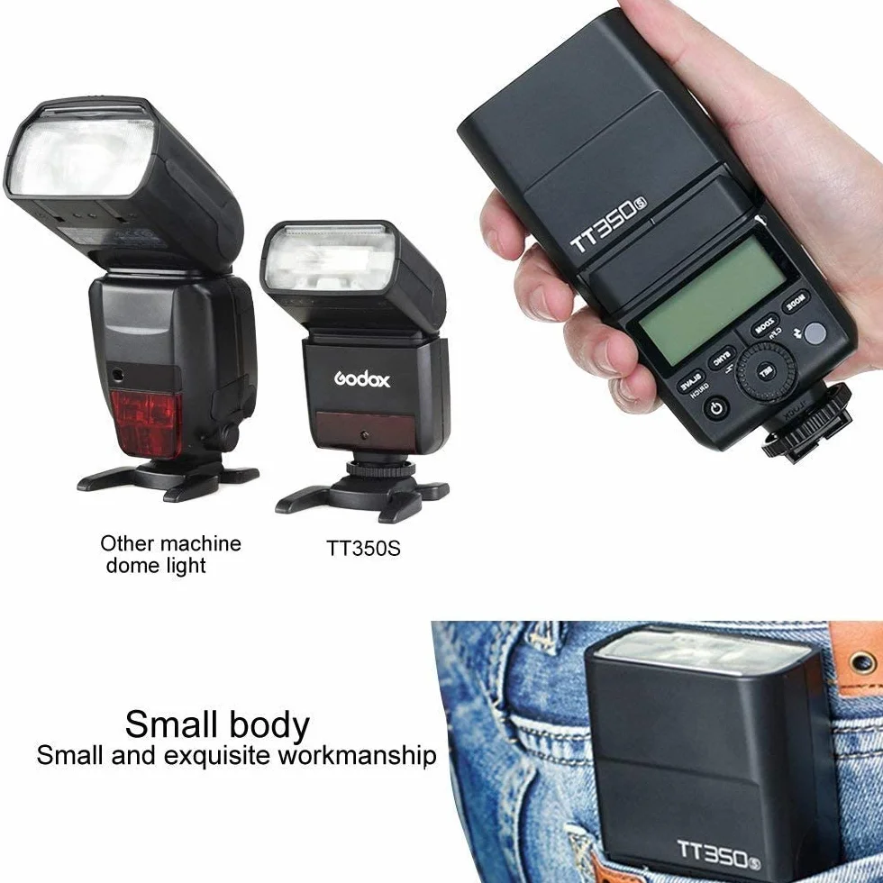 Godox TT350S Thinklite TTL 2,4G HSS Flash Speedlite for Sony A7R A7S A7RII A6300 A6000