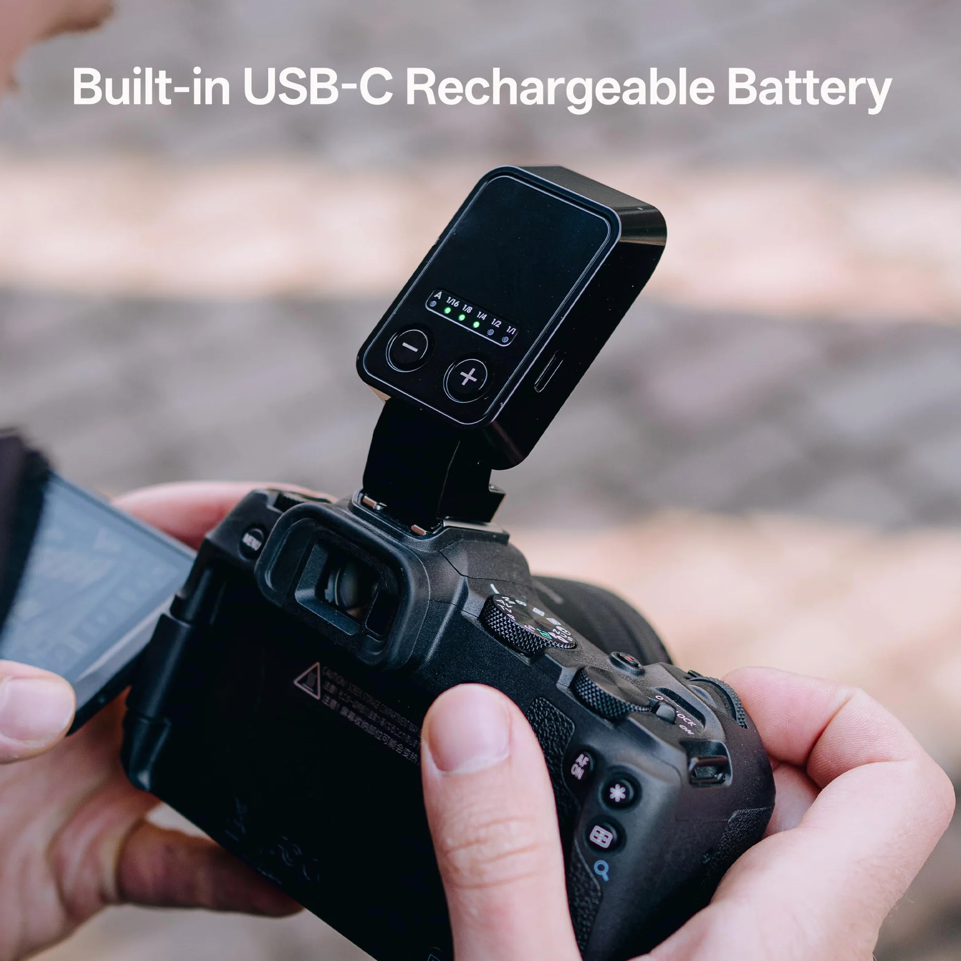 VILTROX Flash TTL Mini Retro per Fujifilm, Speedlite Tascabile Pieghevole, 10 Ws, USB-C Ricaricabile (Z2-F)