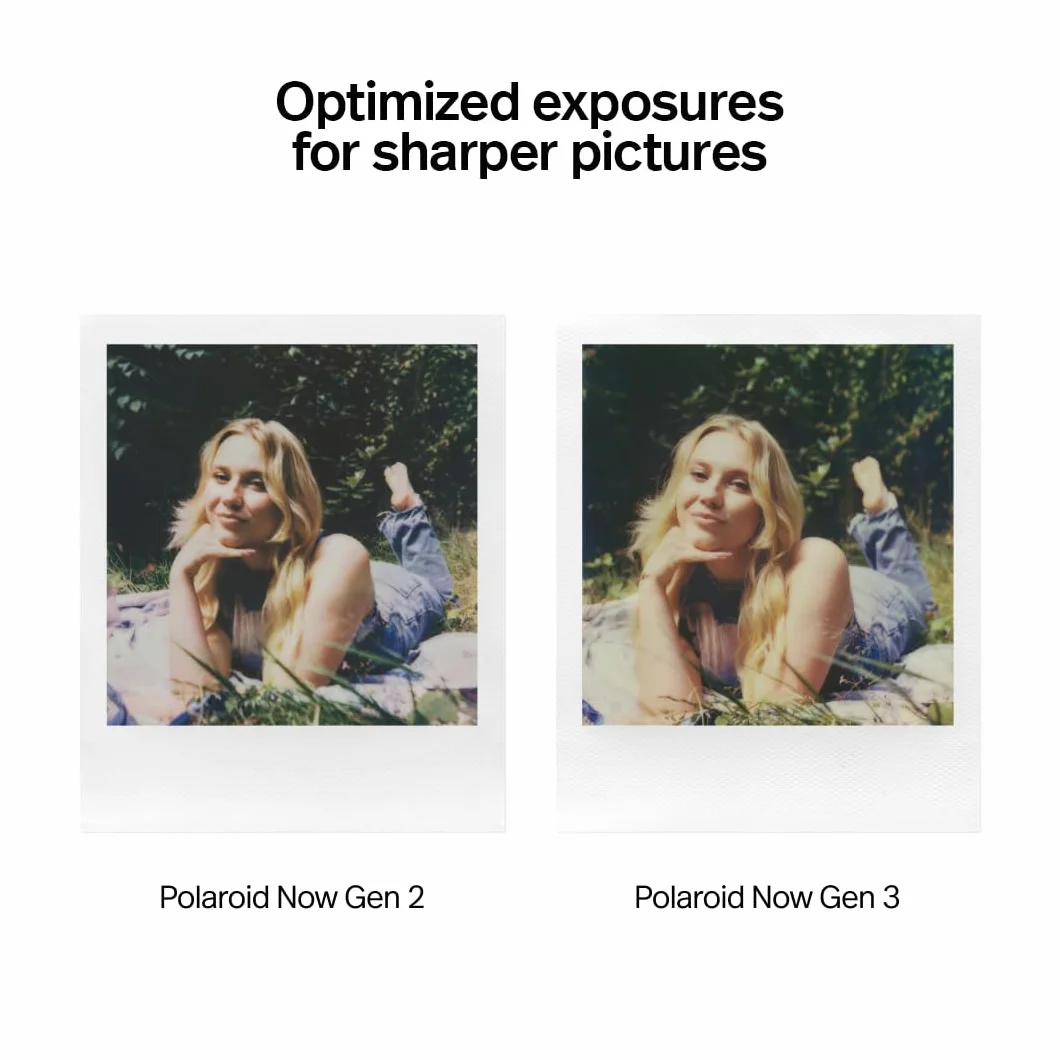 Polaroid NOW Gen3 Fotocamera Istantanea Nero 16 Foto
