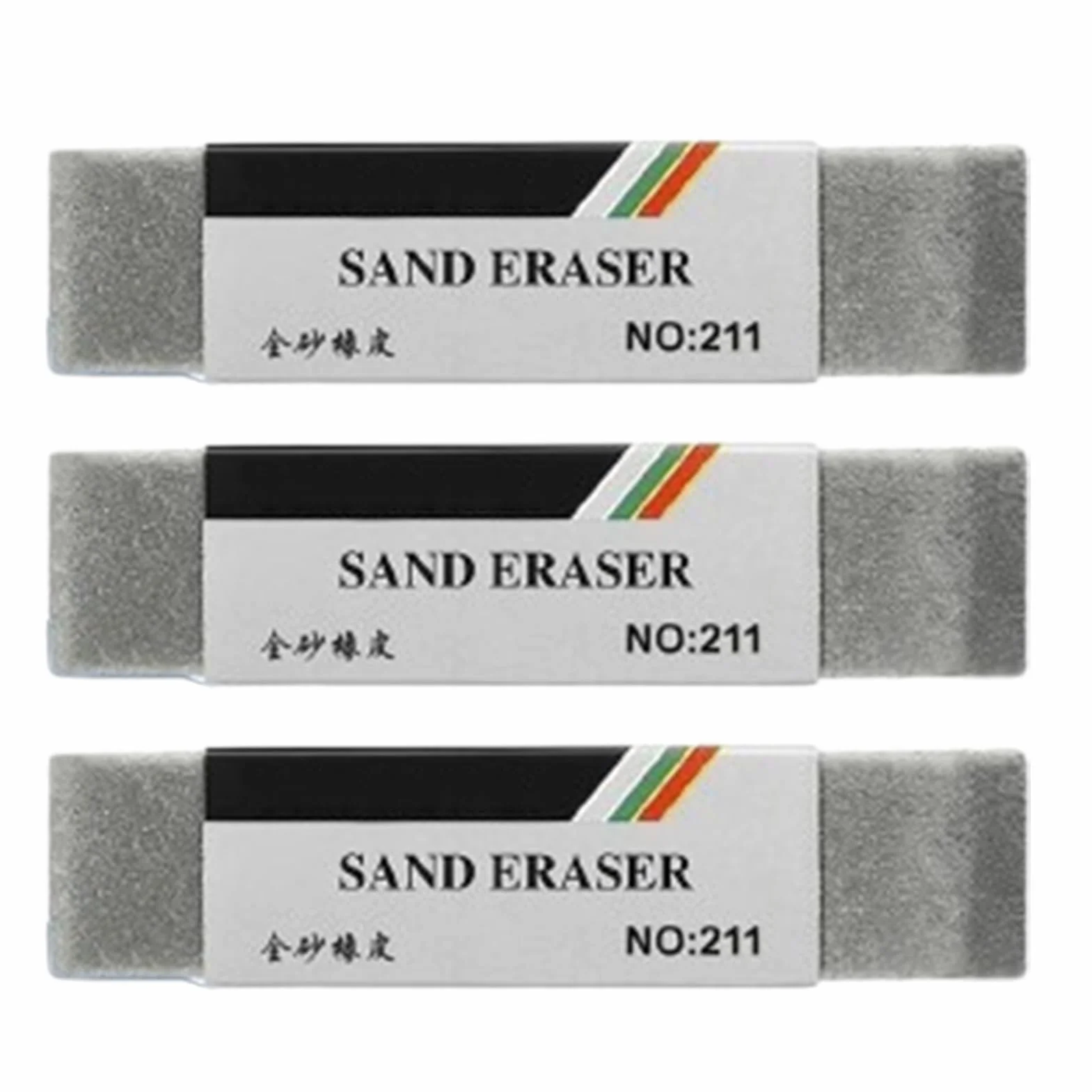 Inchiostro per cancellare penna 3 pezzi 6,5 x 1,5 cm strumento di correzione colorata riutilizzabile cancelleria