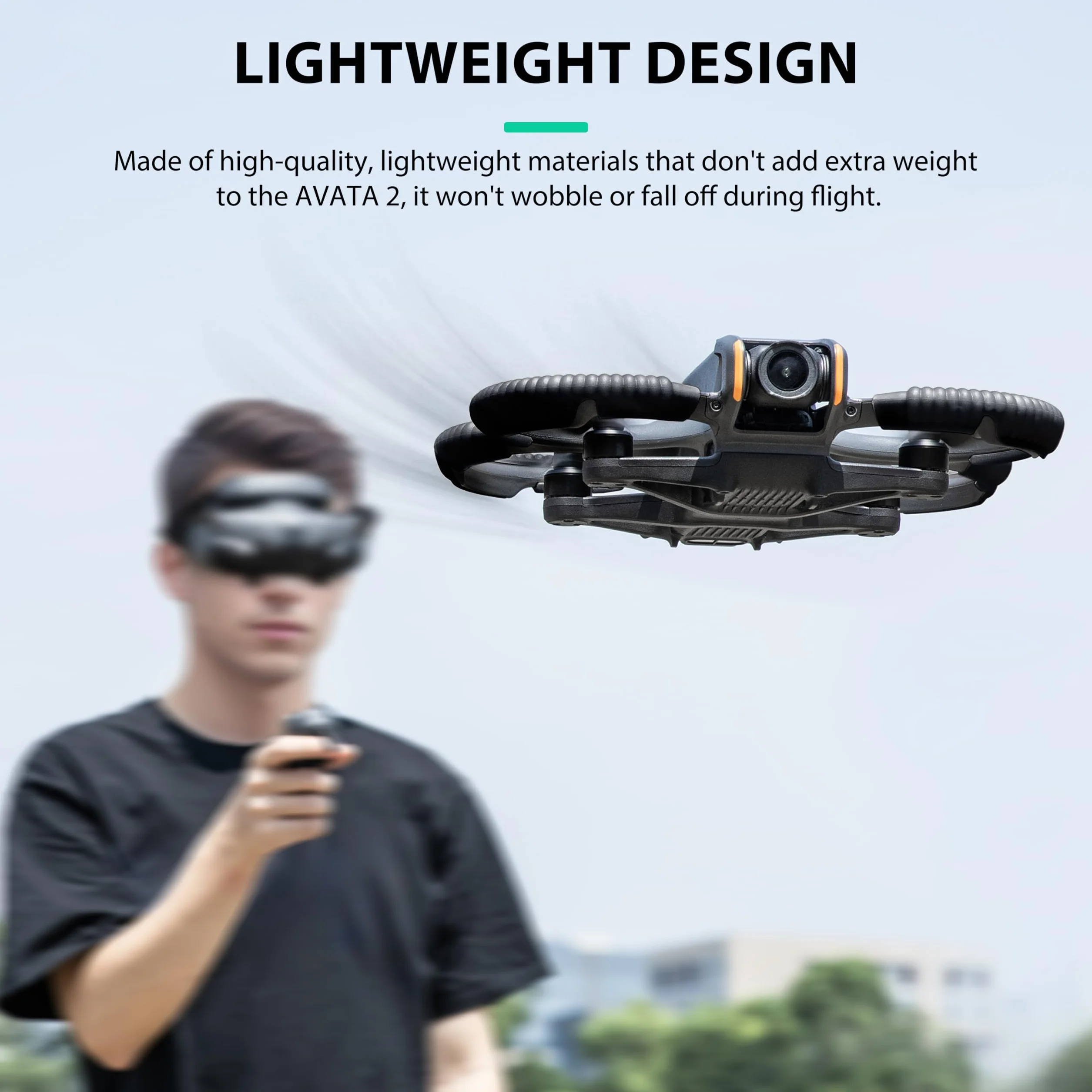 STARTRC Avata 2 Protezione dell'elica anti-collisione per DJI Avata Fly More Accessori