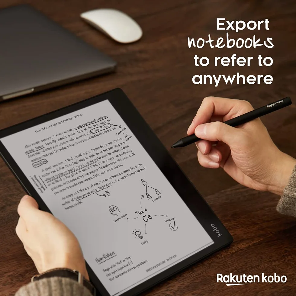 Kobo Elipsa eReader 10,3" Touchscreen antiriflesso