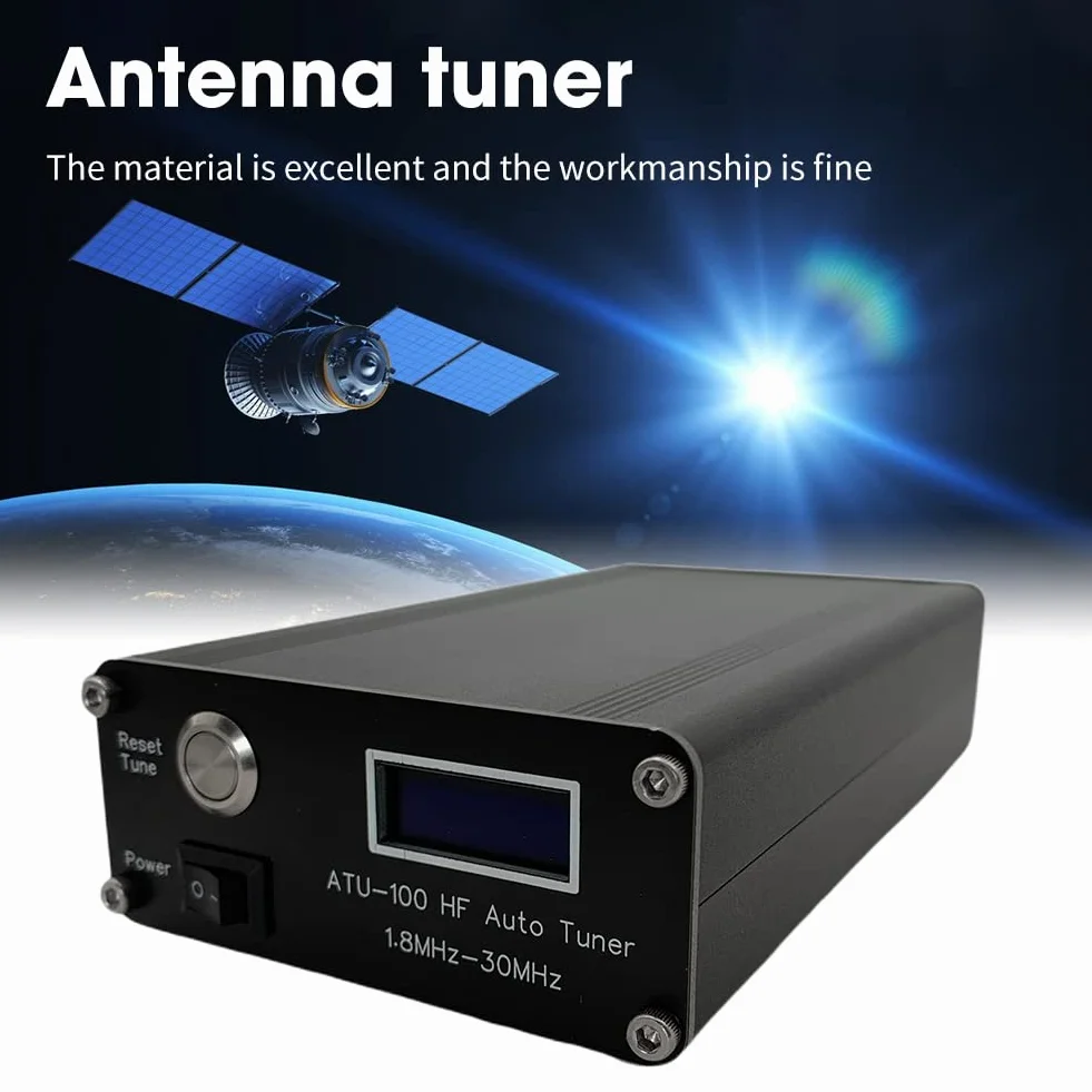 N7DDC ATU-100 Sintonizzatore Antenna HF 100W 0.91 OLED V3.1 Automatico