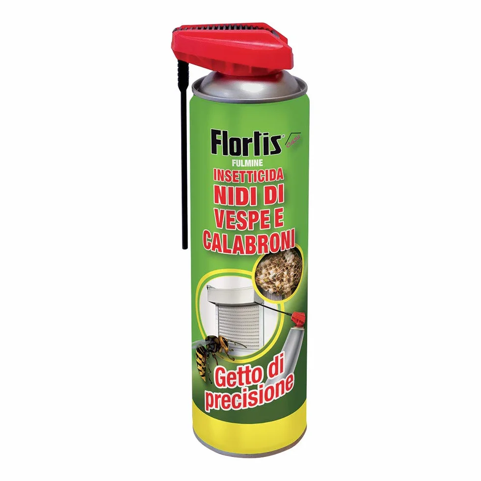 FLORTIS INSETTICIDA Spray NIDI di VESPE CALABRONI 400ML