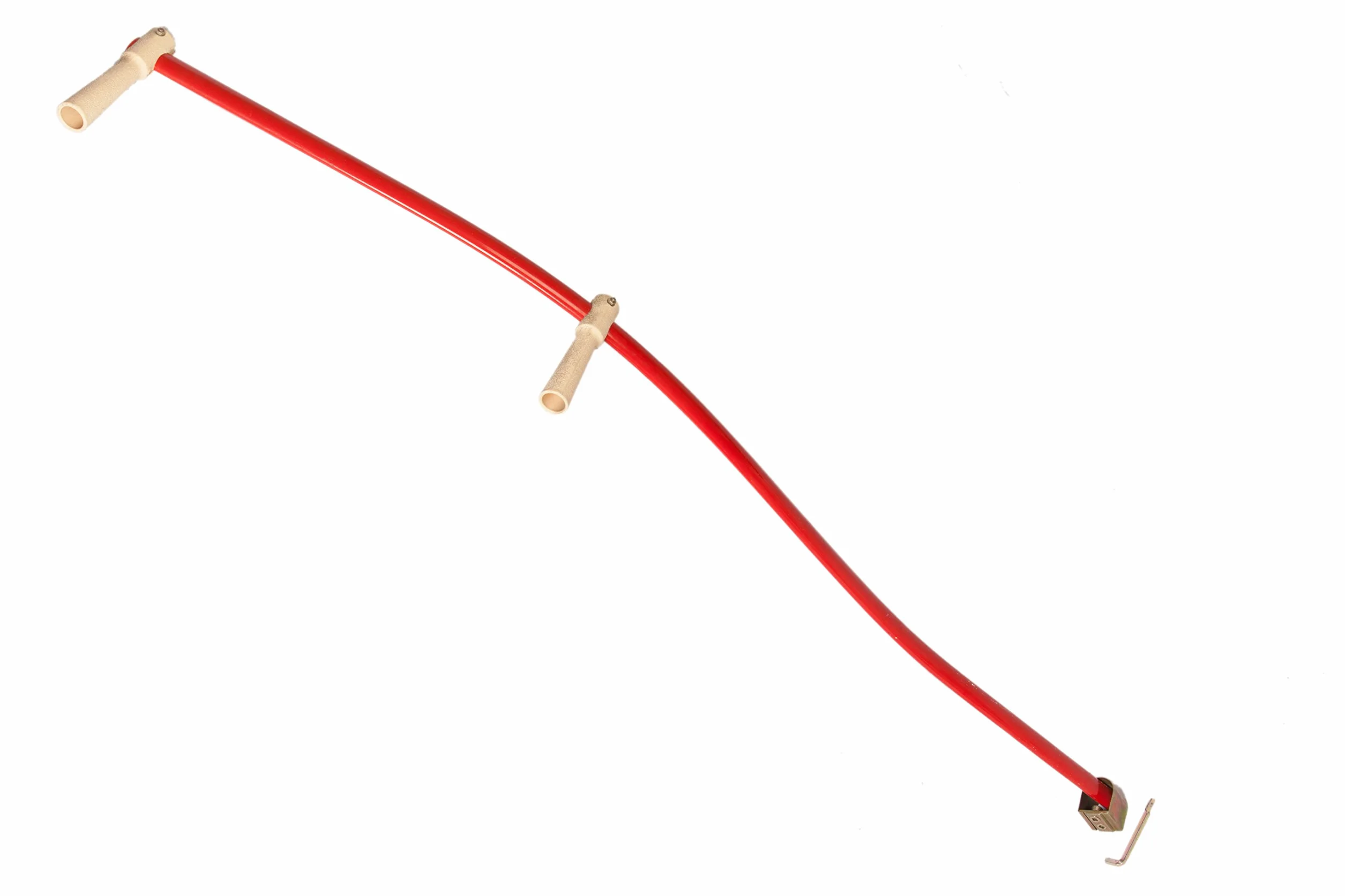 Falci 149968-28 Pertica Acciaio, 150 cm, Rosso, 150x20x5 cm
