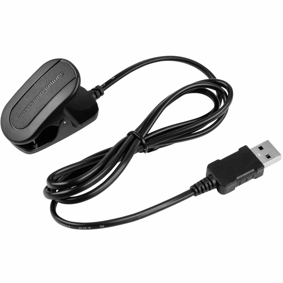 Garmin Clip di Ricarica USB per Forerunner 405 405CX 410 310XT 910XT Nero